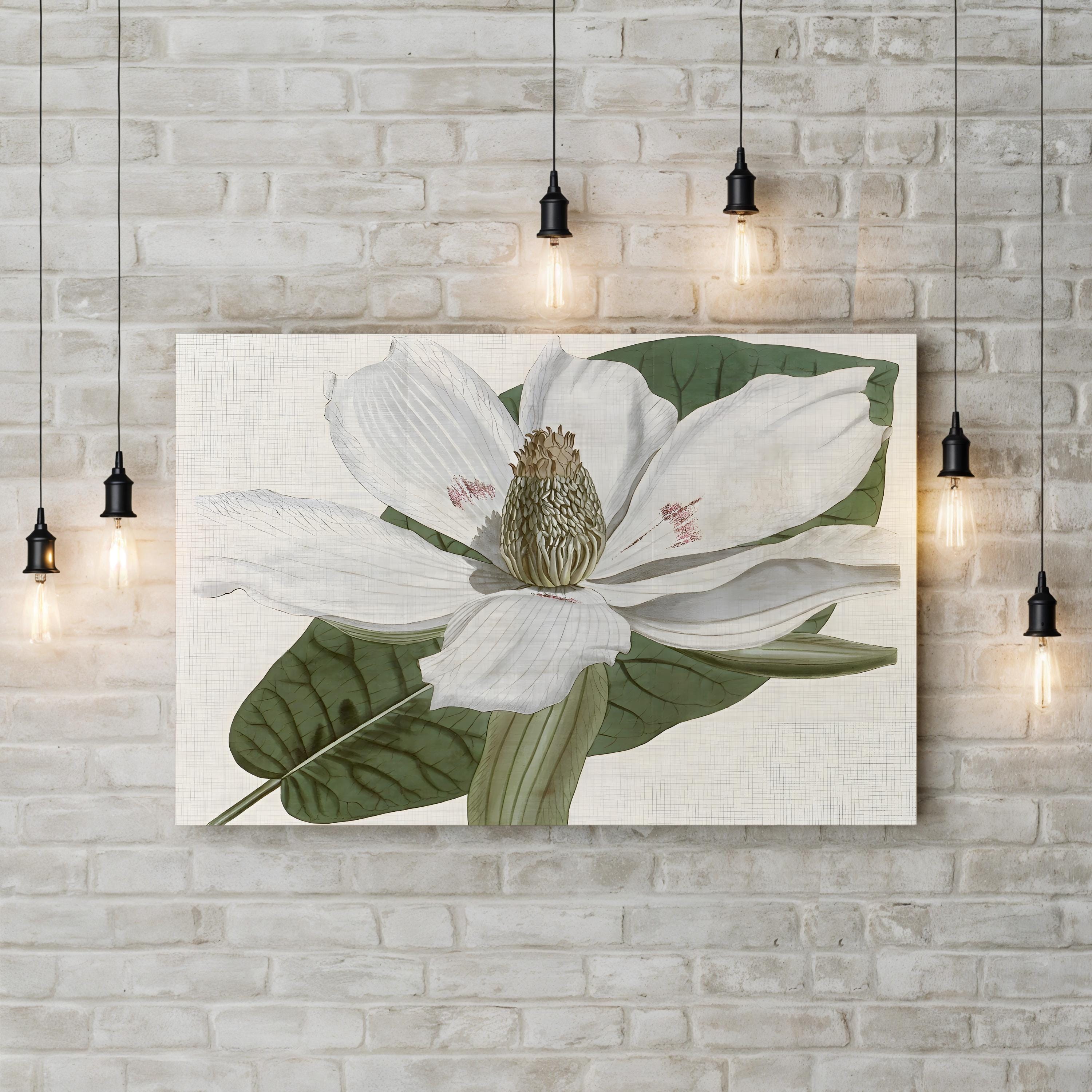 Curtis Magnolia II Wall Art by Curtis Art