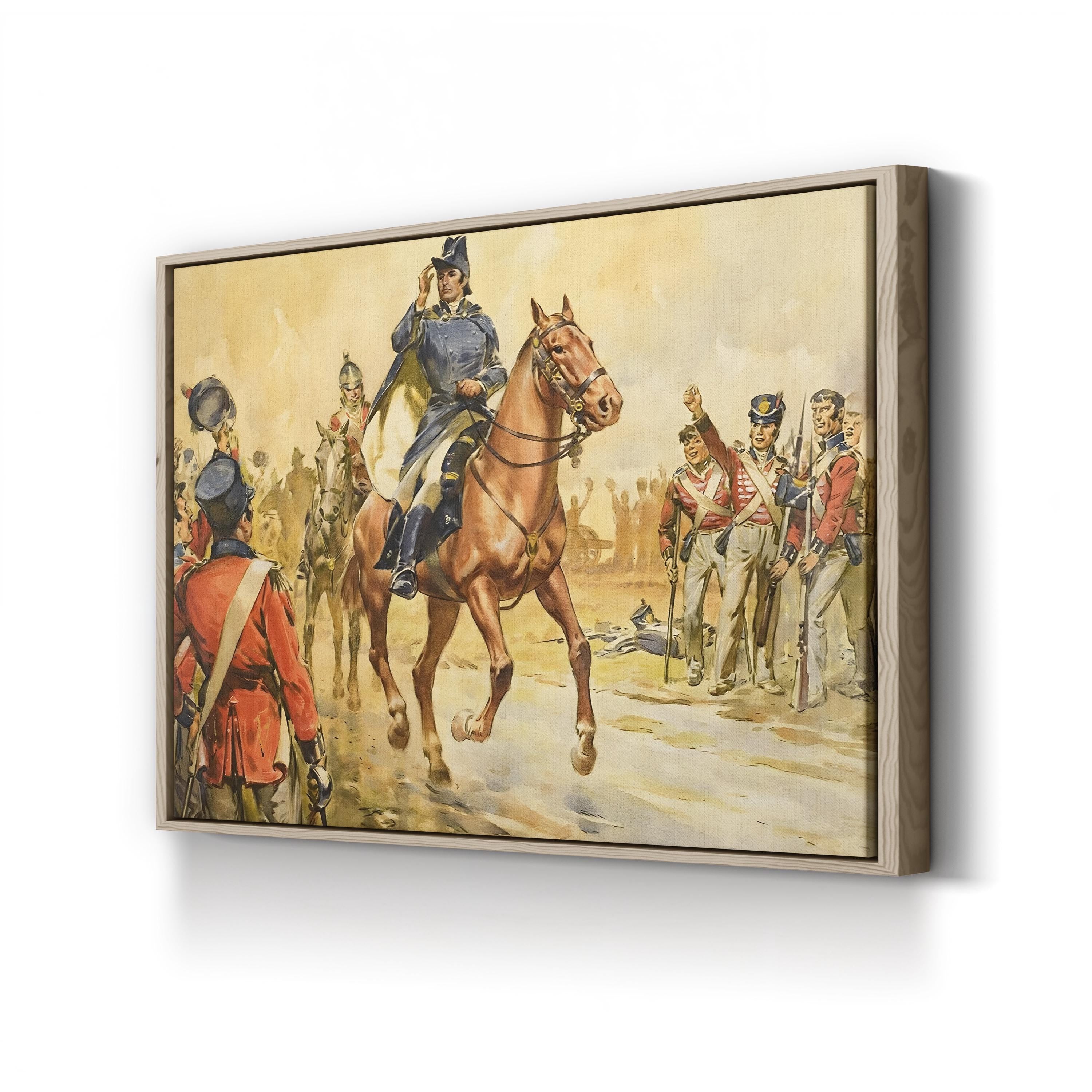 Duke of Wellington Rallying His Troops Wall Art – James Edwin McConnell