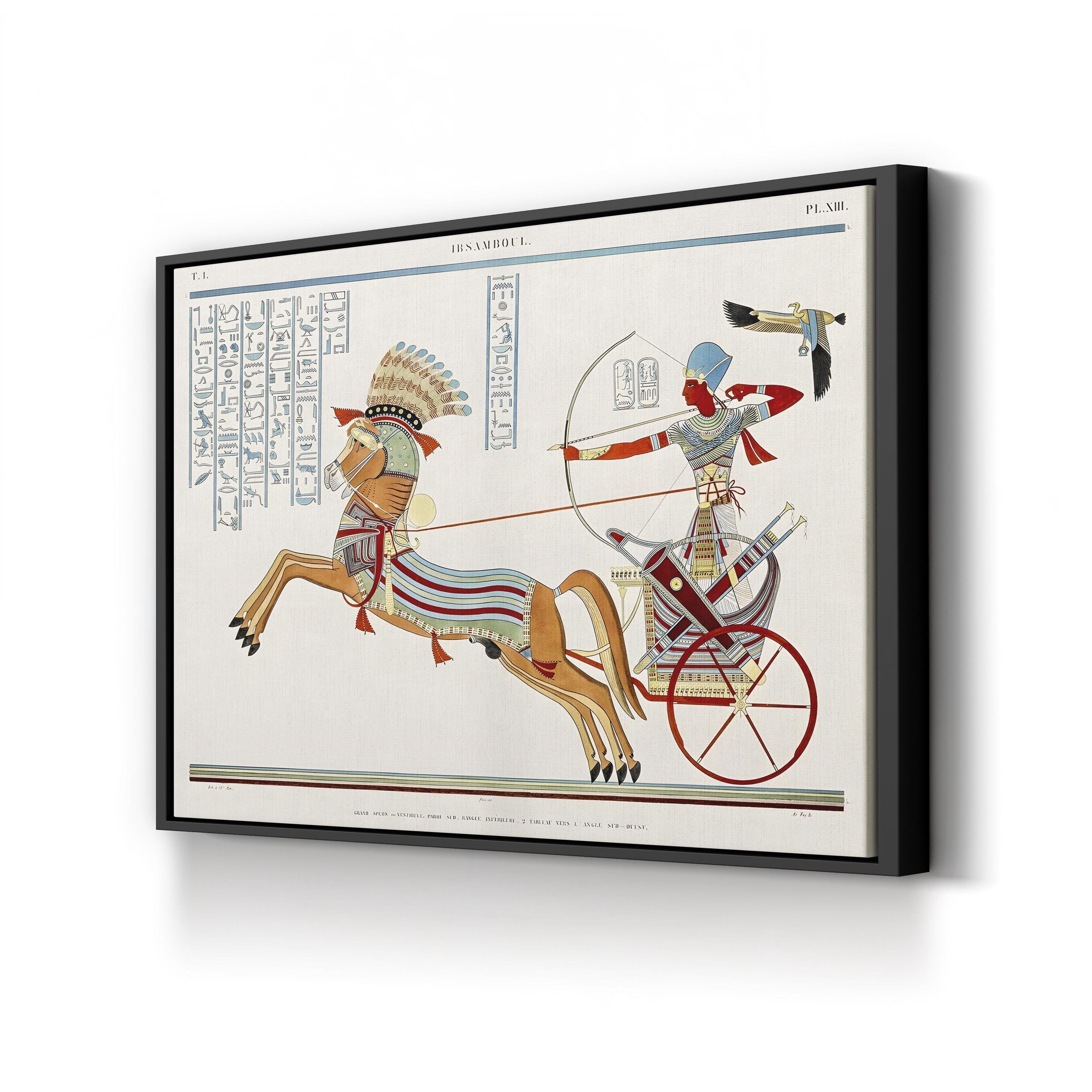 Egyptian Chariots I Wall Art – Jean-François Champollion