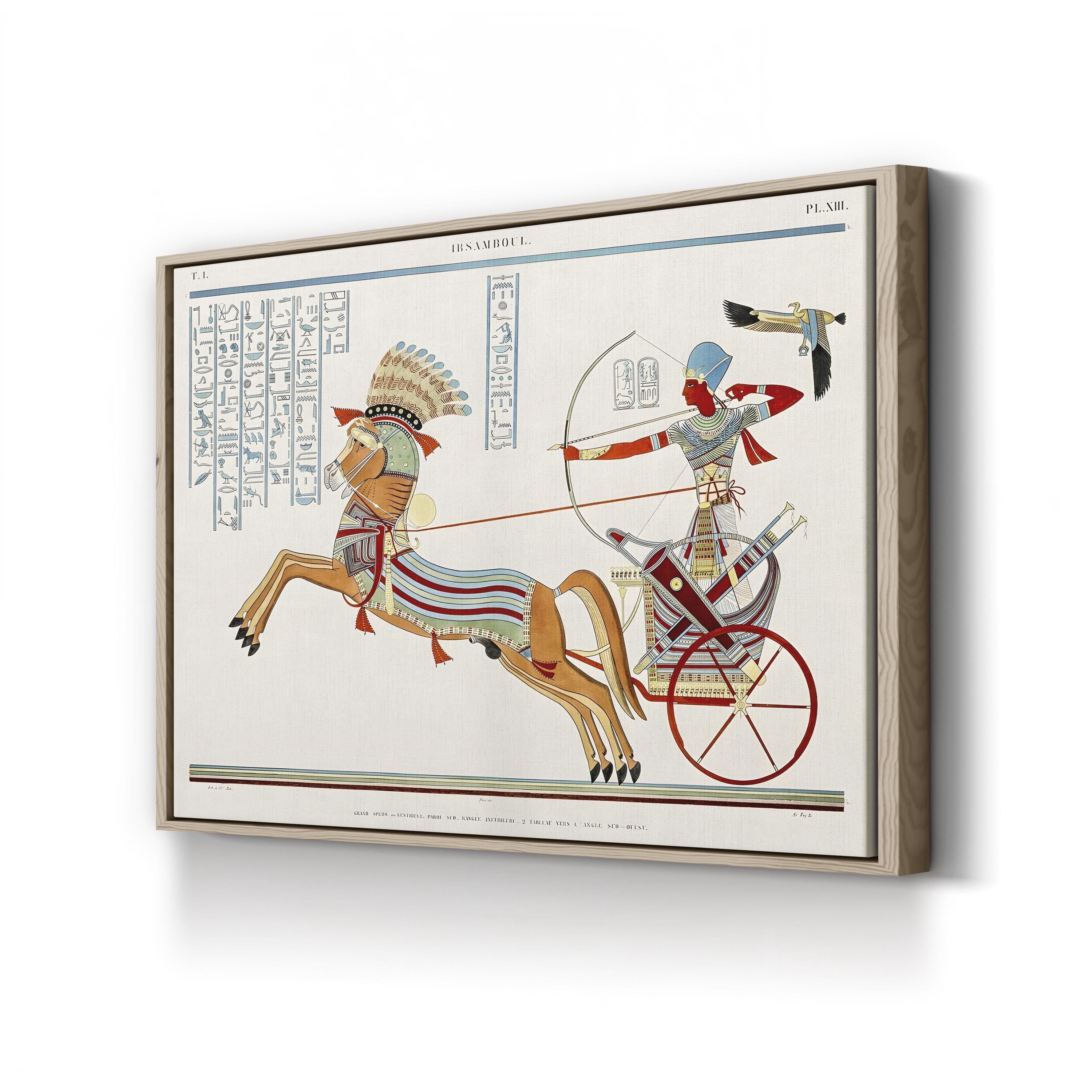 Egyptian Chariots I Wall Art – Jean-François Champollion