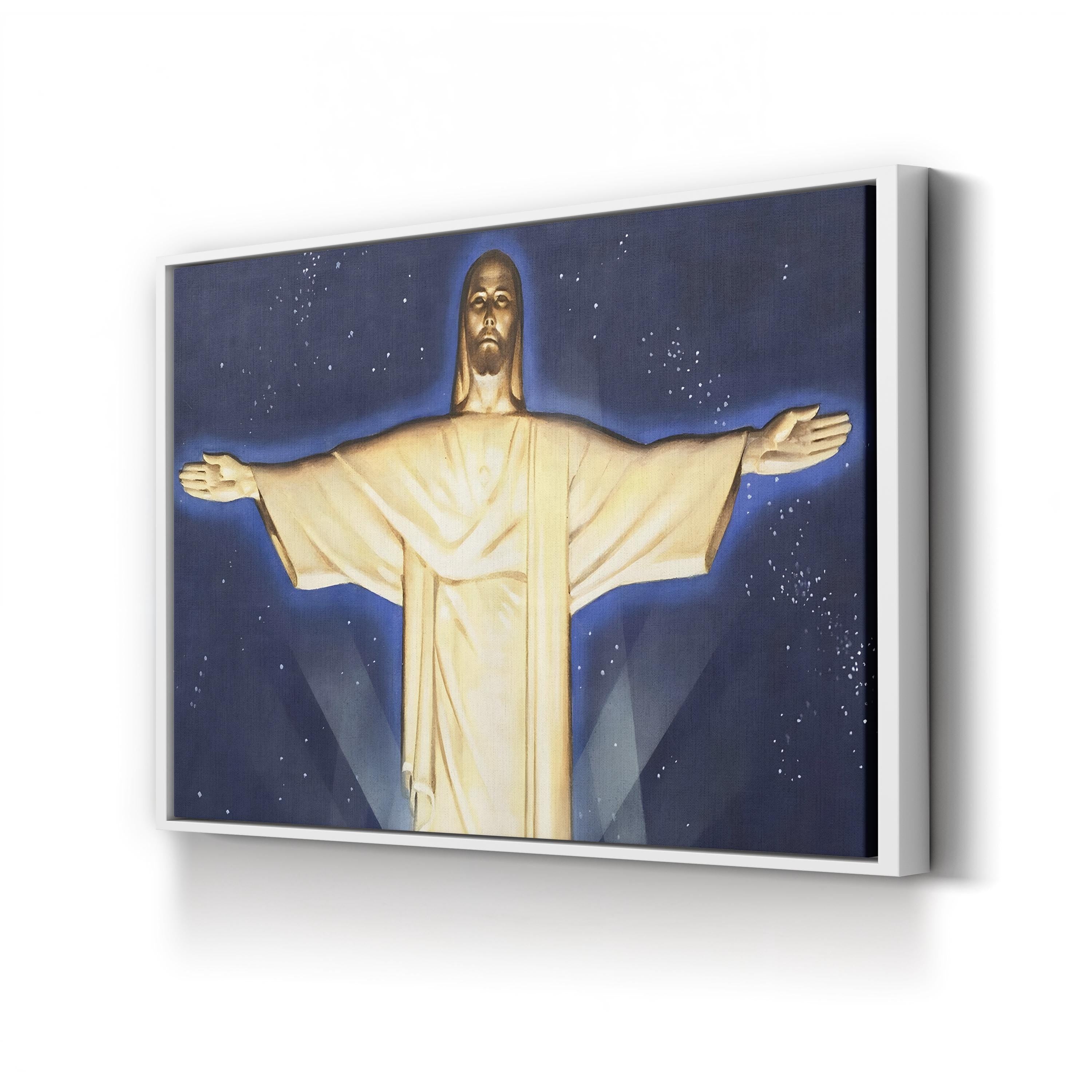 Christ the Redeemer Canvas Art: Inspirational Religious Home Decor