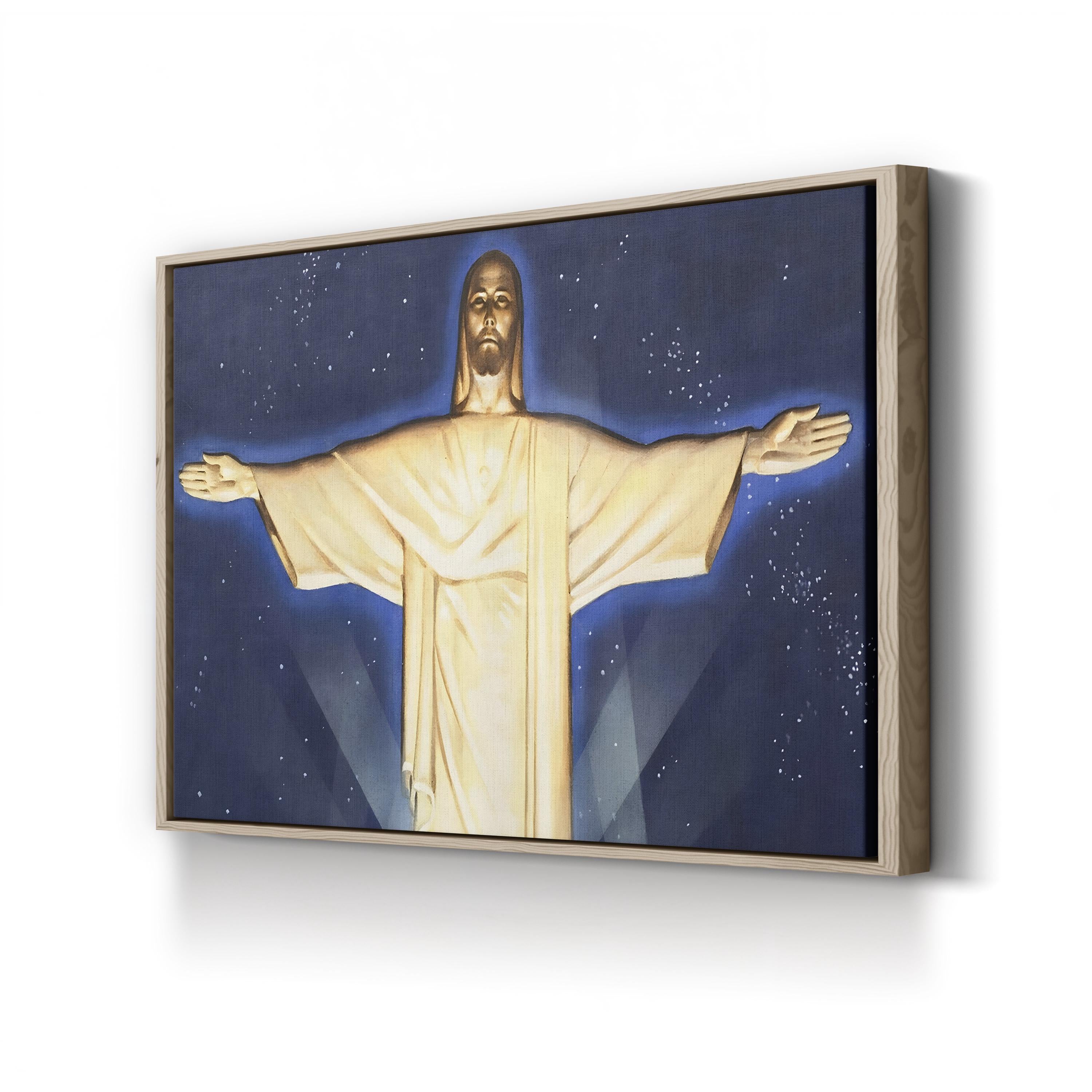 Christ the Redeemer Canvas Art: Inspirational Religious Home Decor