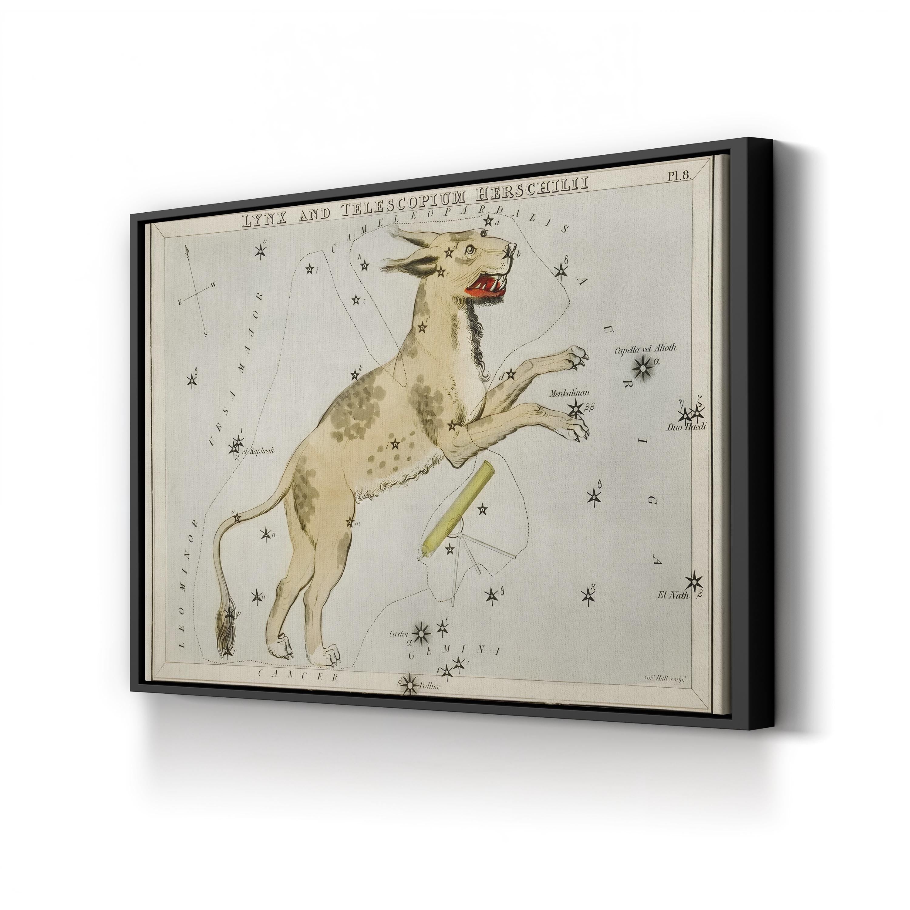 Hall’s Astronomical Illustrations XI Wall Art by Sidney Hall