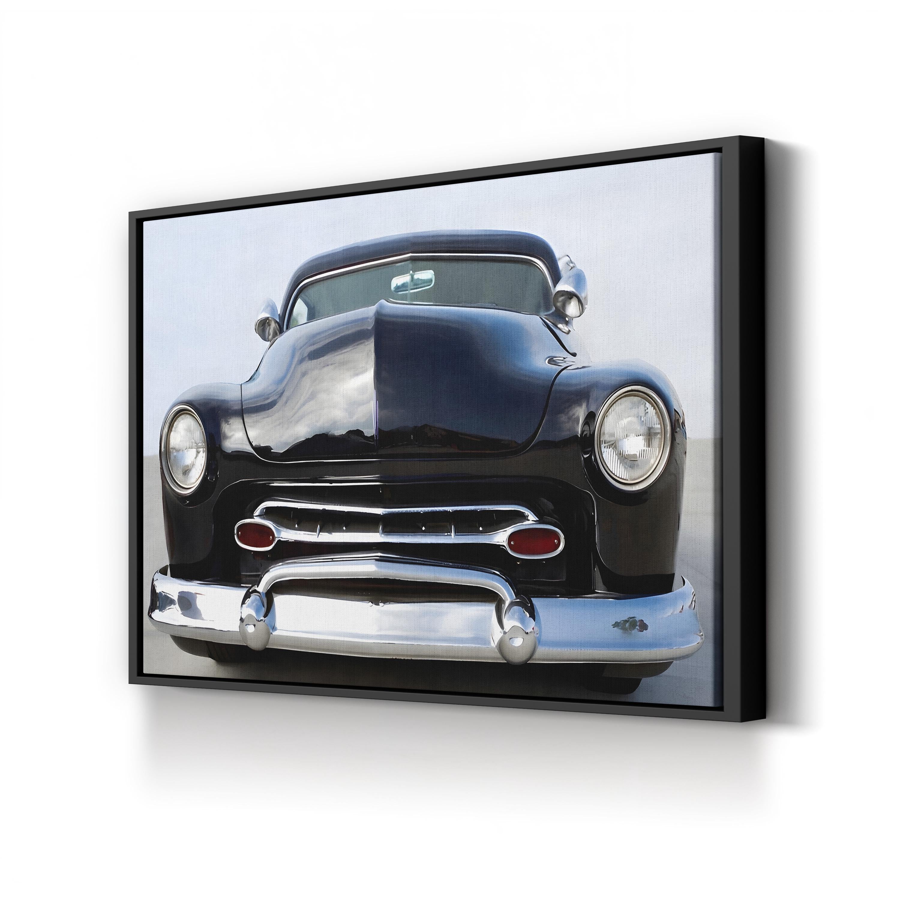 Vintage Hot Rod Front-End – Vintage Photography Wall Art | Classic Car Canvas Print