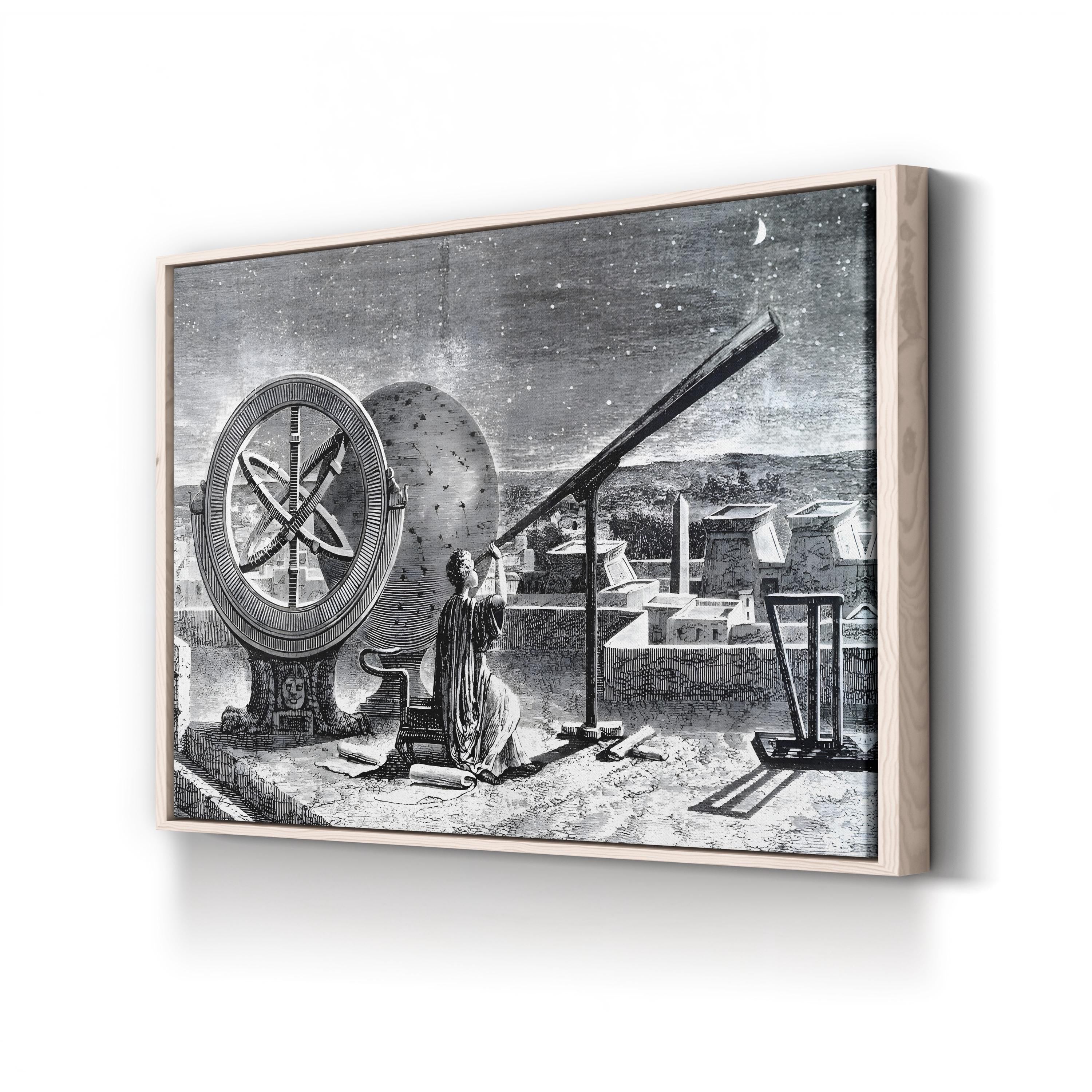Portrait of Hipparchus, 18th Century Greek Astronomer Canvas Wall Art | UIG Photography