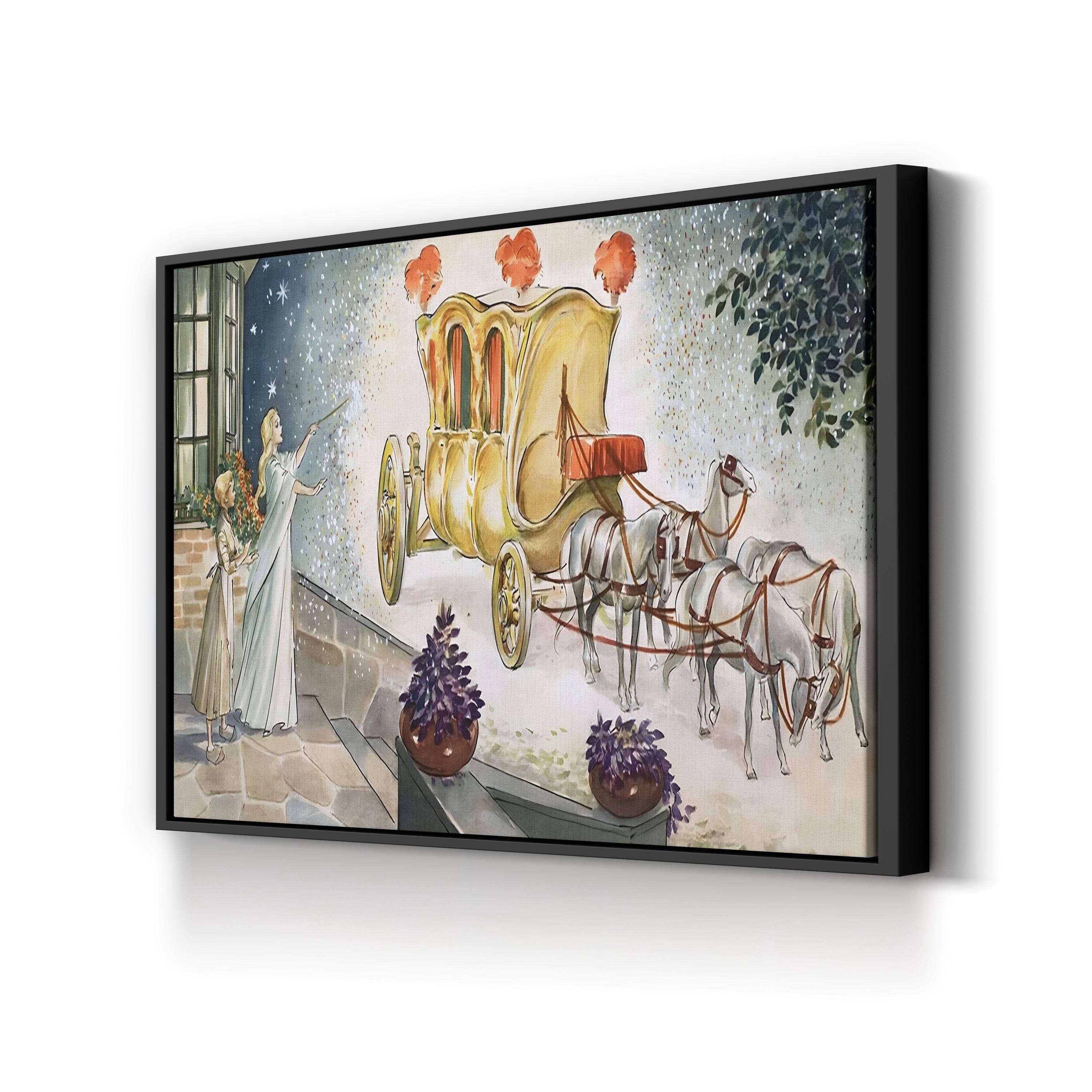The Story of Cinderella Wall Art by Nadir Quinto