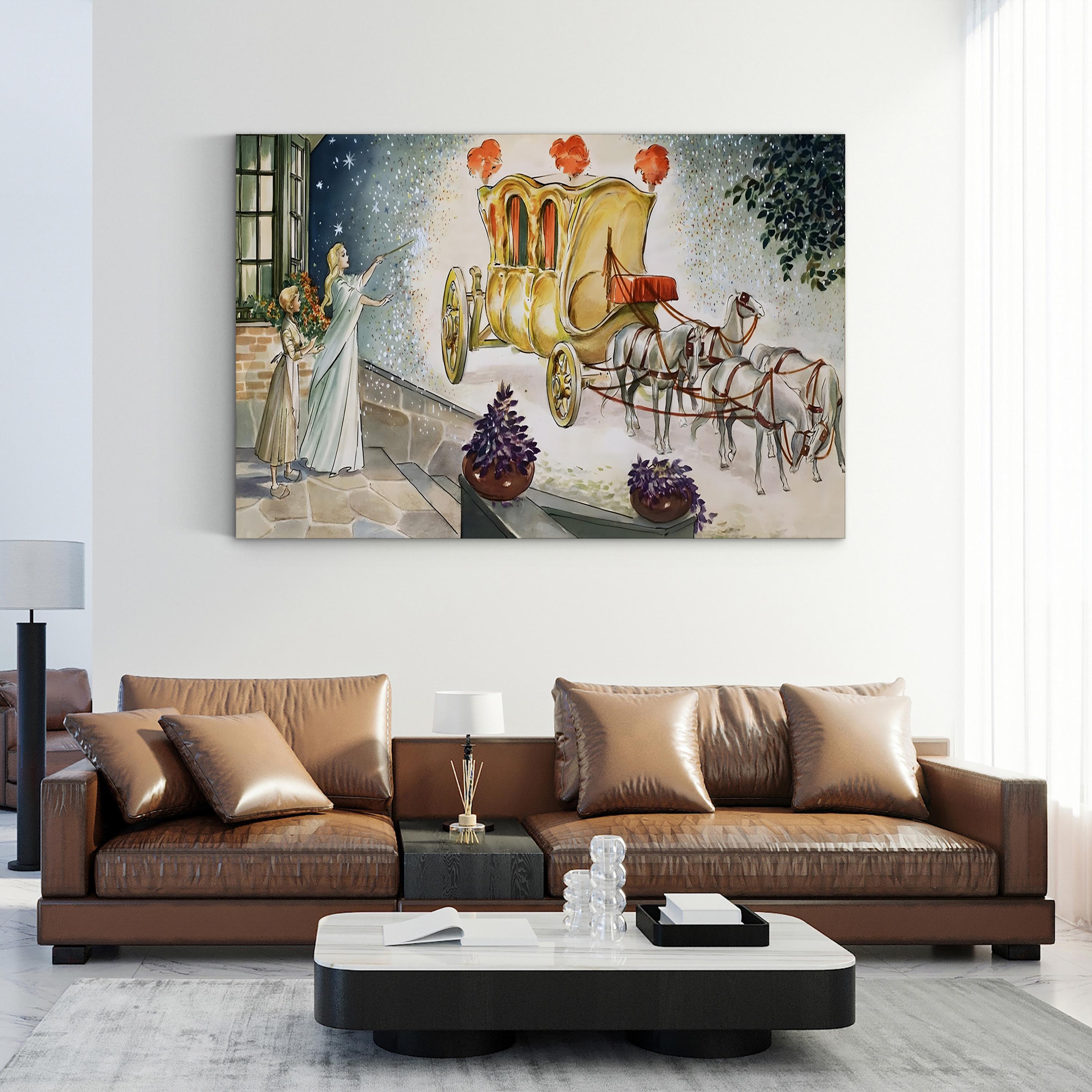The Story of Cinderella Wall Art by Nadir Quinto