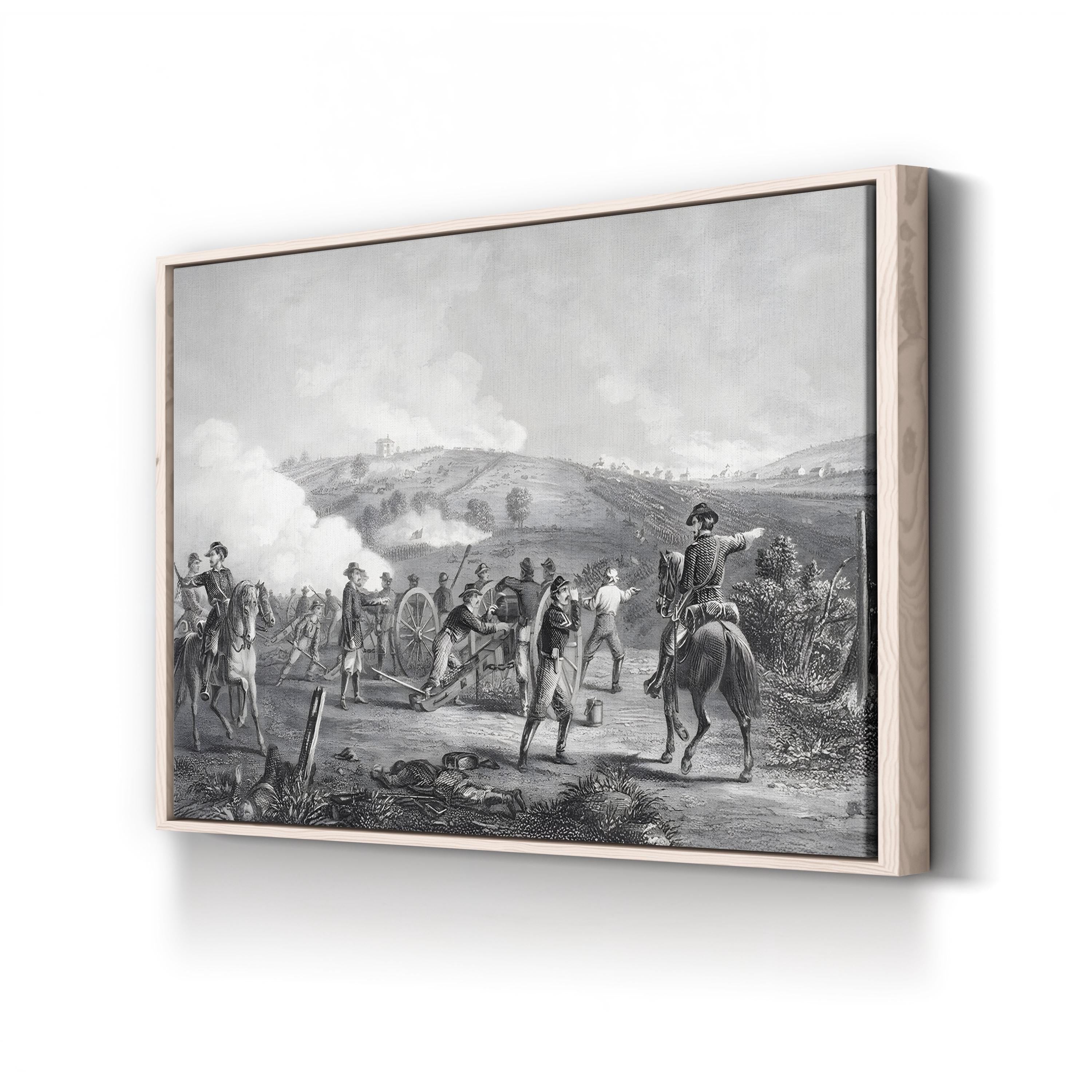 Battle of Gettysburg, Pennsylvania 1863 Wall Art — J. R. Chapin Civil War Illustration