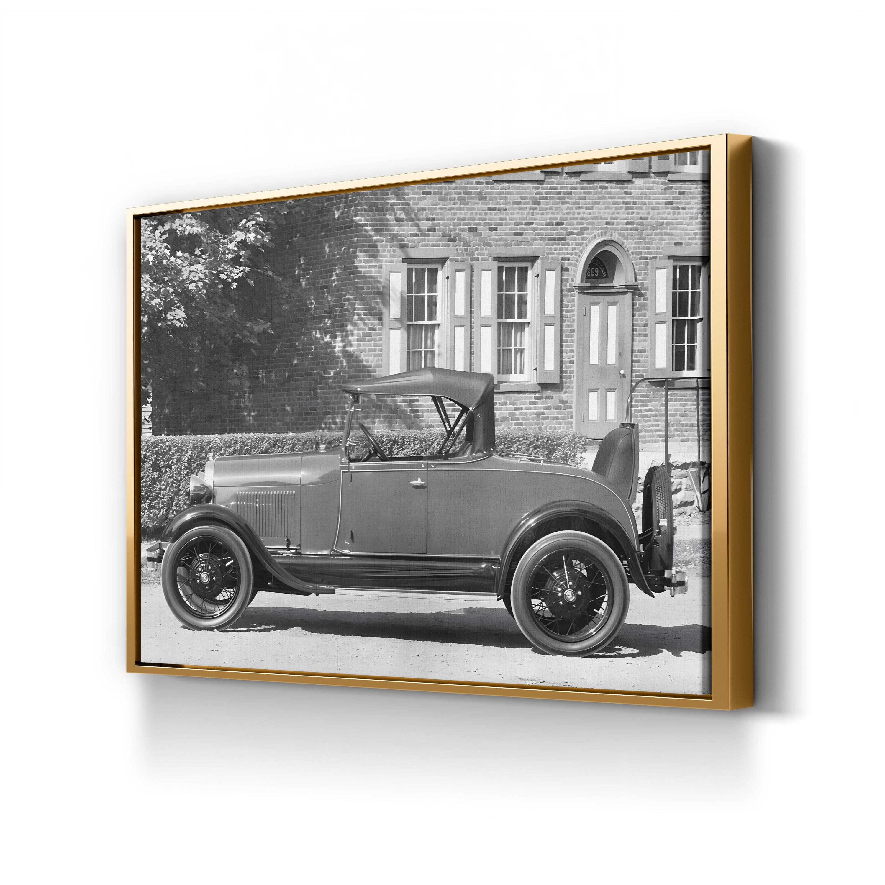 1929 Model A Ford, Henry Ford Museum – Vintage Photography Wall Art | Classic Automotive Canvas Print