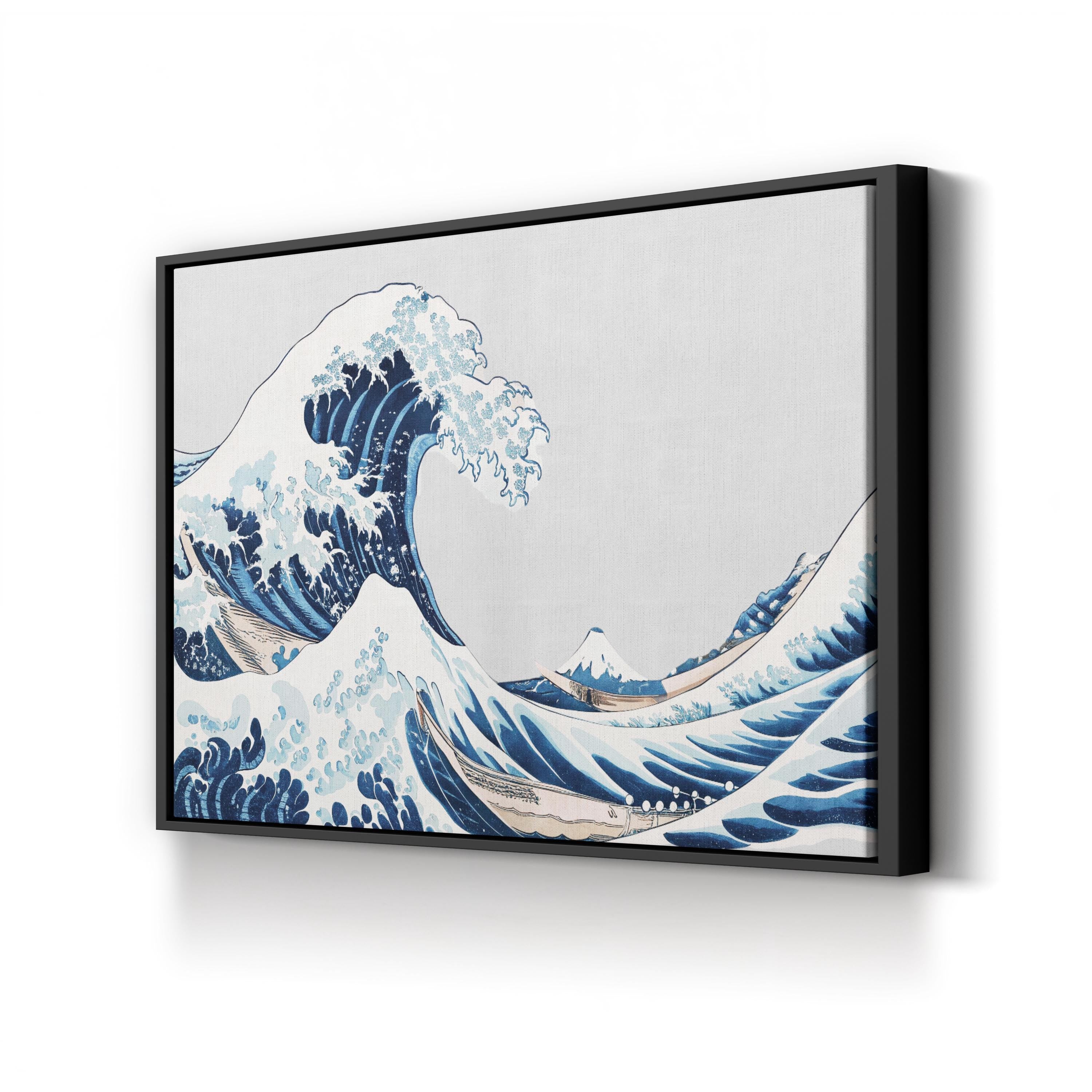 The Great Wave off Enoshima Japanese Print – Edo Period Ukiyo-e Wall Art