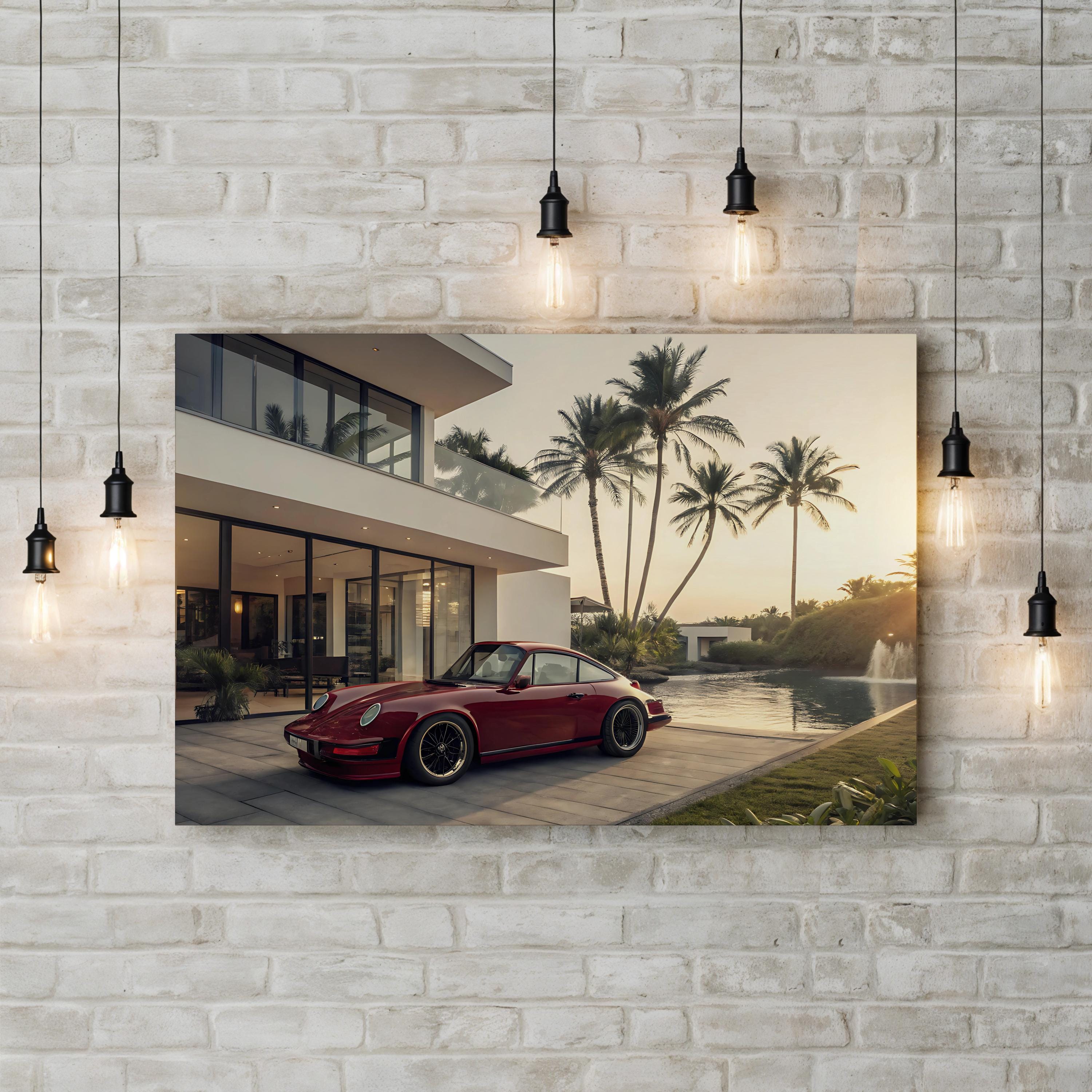 Vintage Sports Car – Vintage Photography Wall Art | Retro Automotive Canvas Print