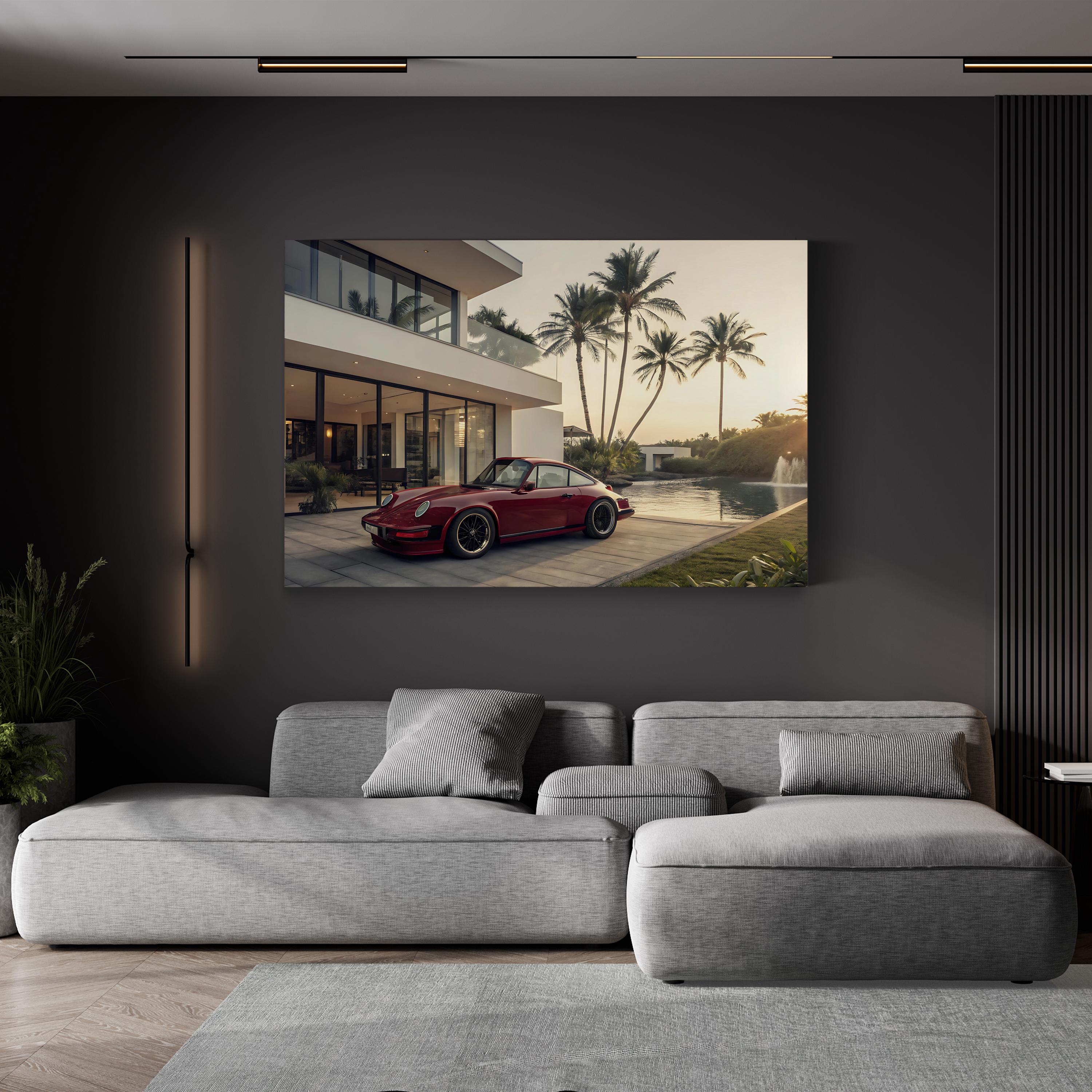 Vintage Sports Car – Vintage Photography Wall Art | Retro Automotive Canvas Print