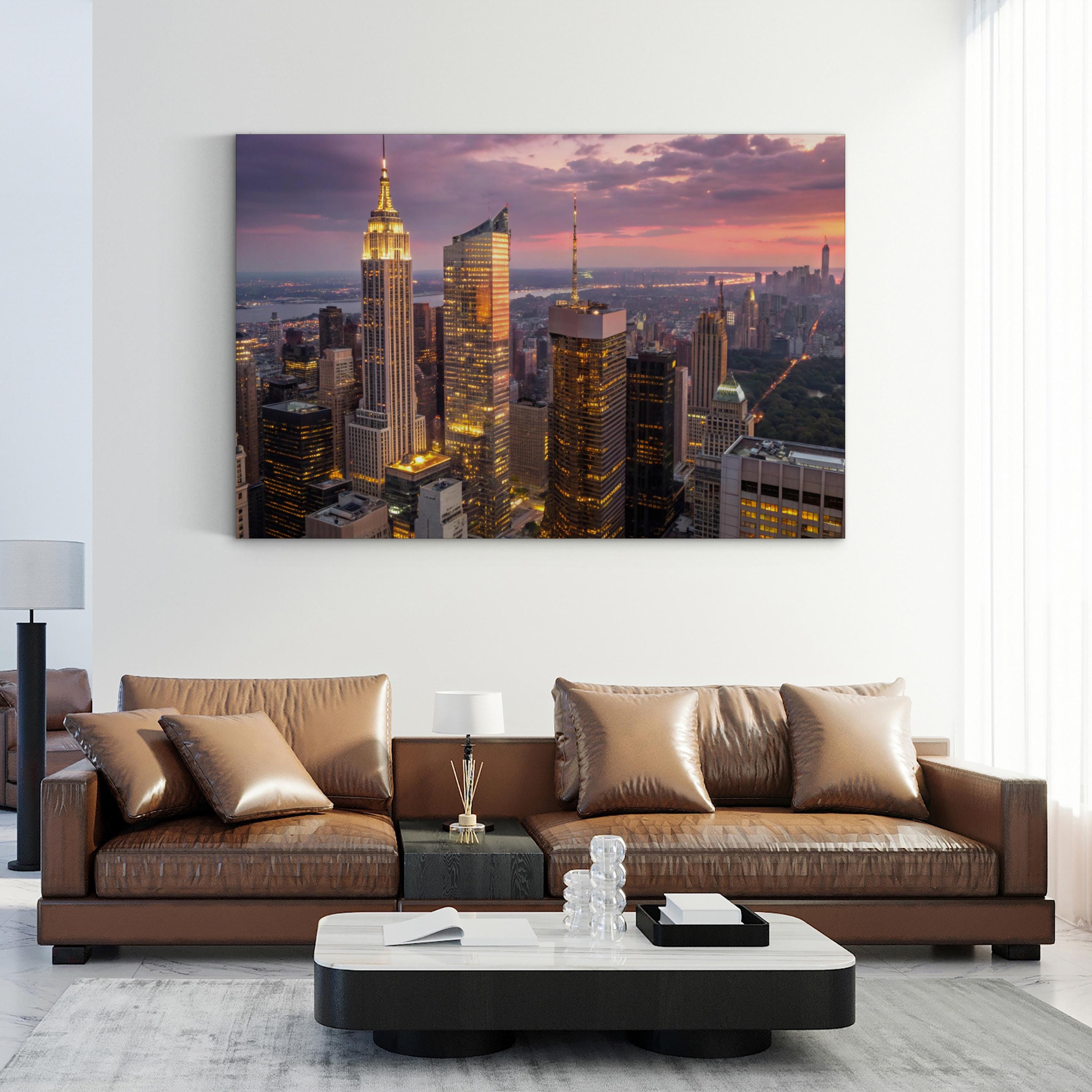 Manhattan New York City Skyline Cityscape Wall Art