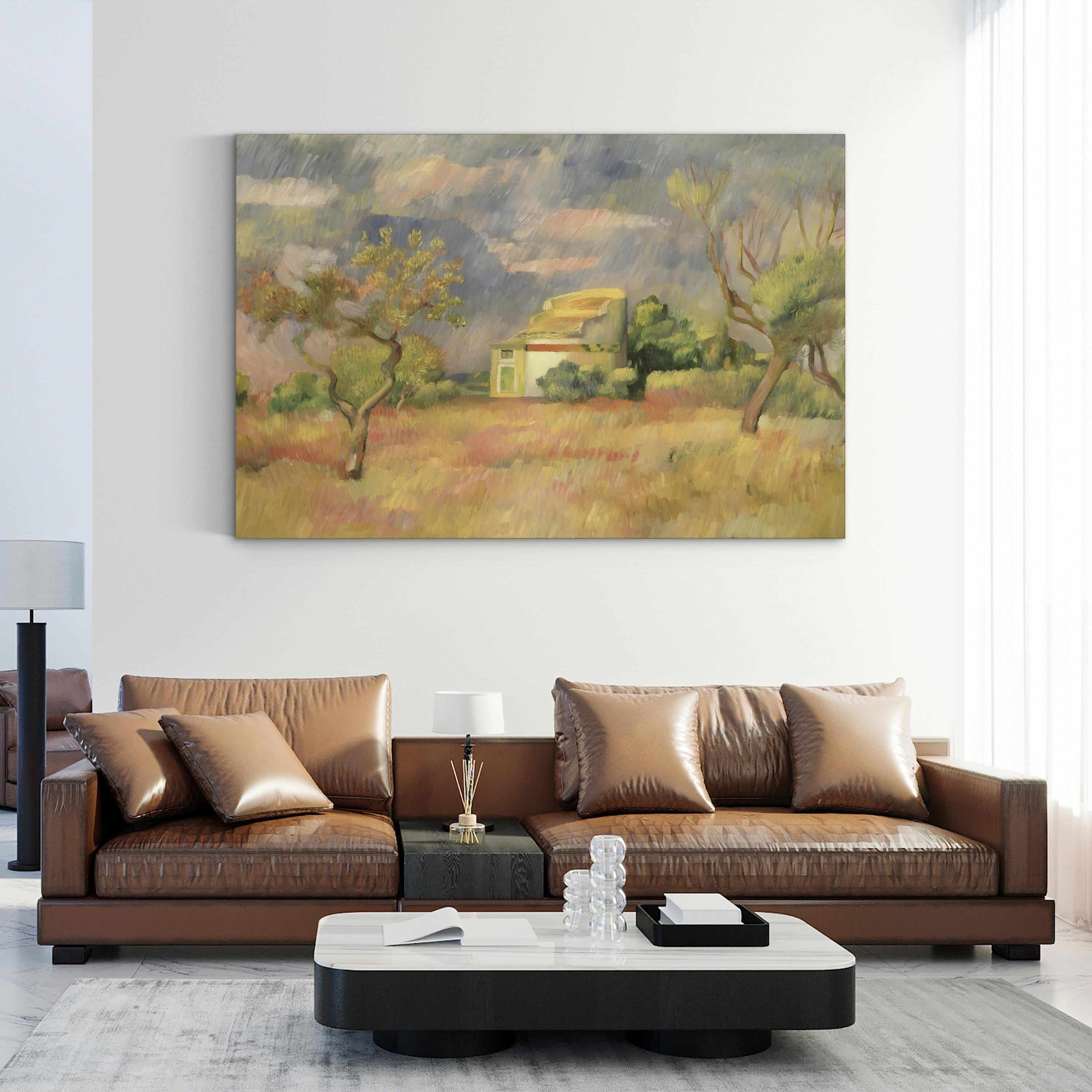 Dovecote at Bellevue Wall Art – Impressionist Countryside Landscape by Pierre-Auguste Renoir