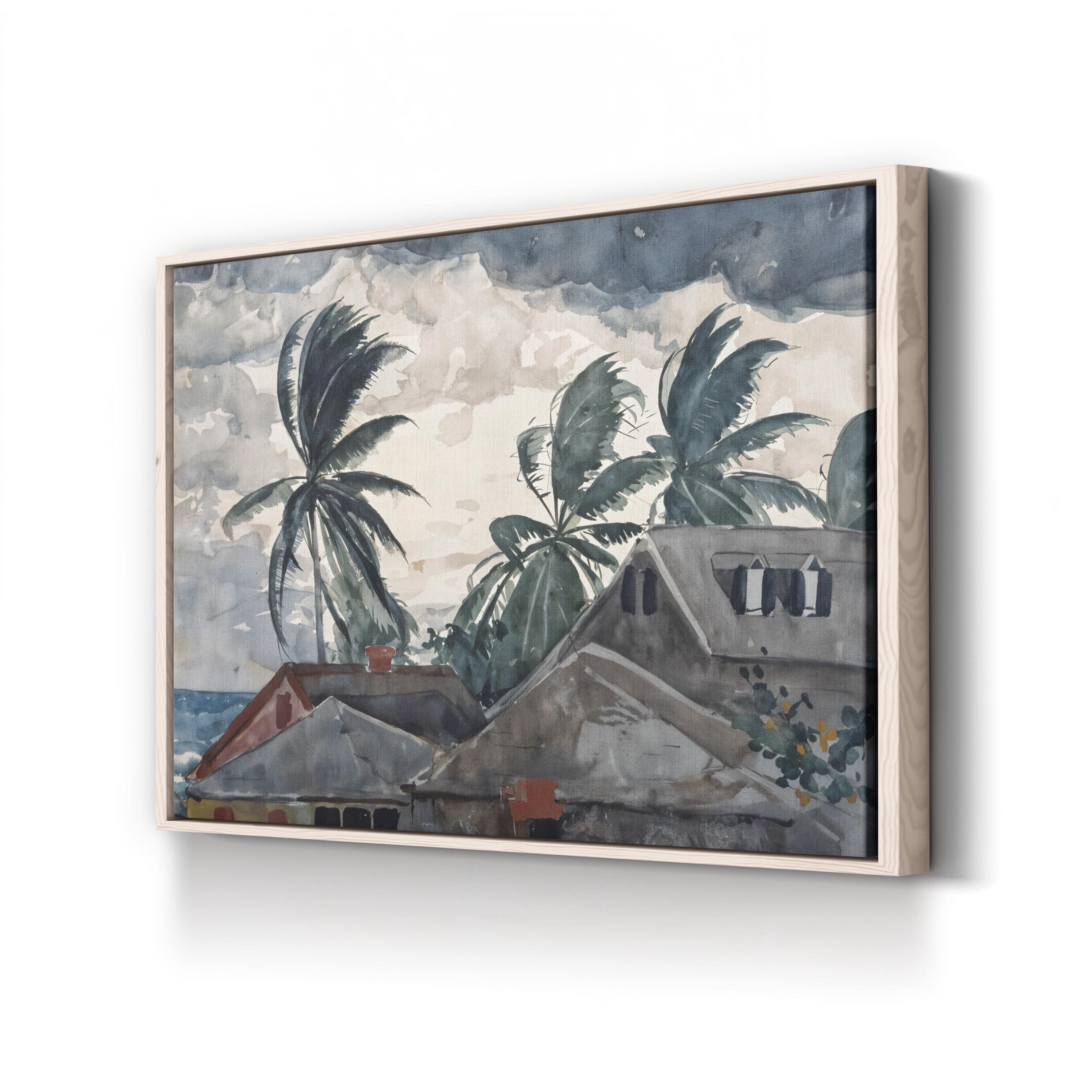 Hurricane, Bahamas, 1898 Seascape Wall Art by Winslow Homer