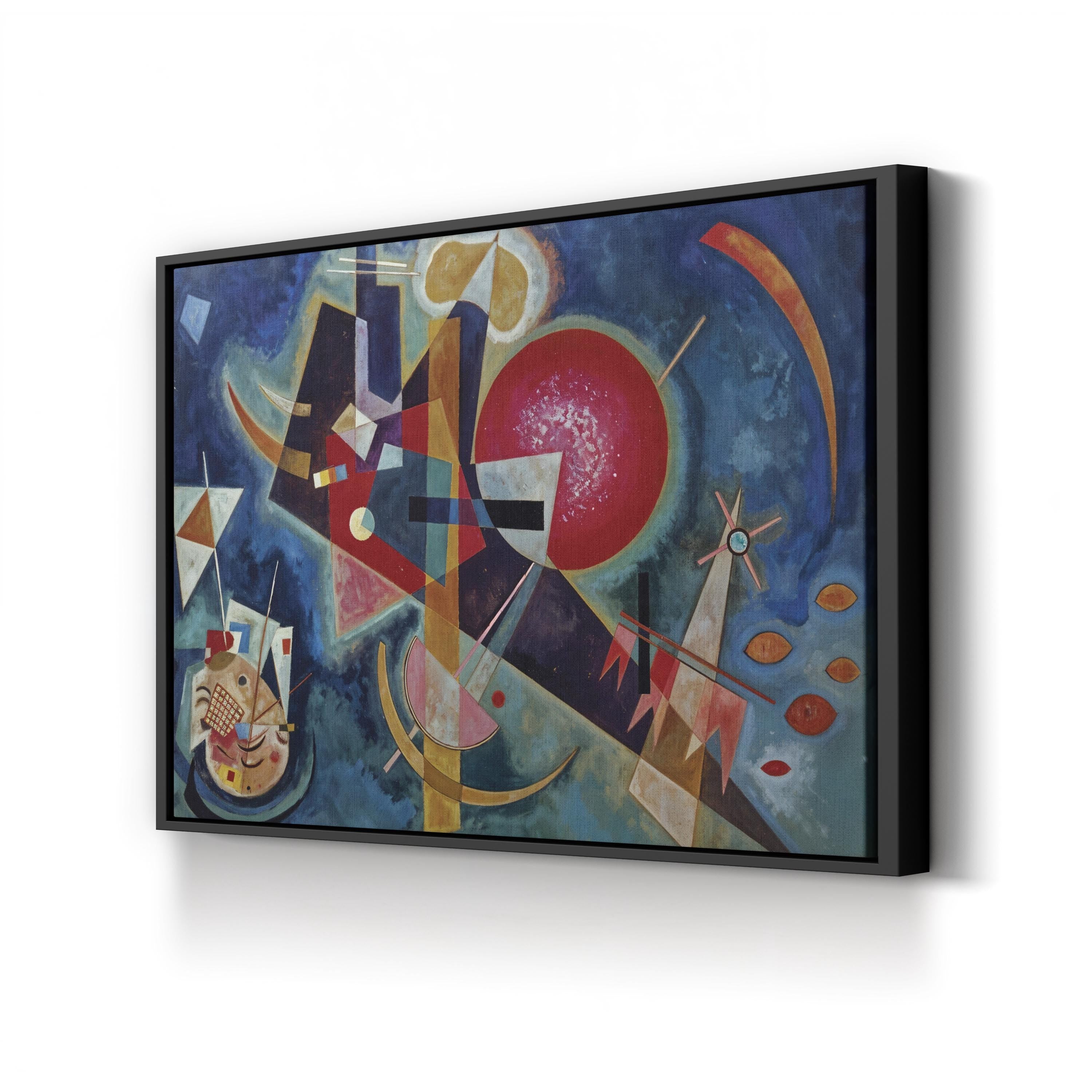 In Blue (1925) Wall Art by Wassily Kandinsky – Bauhaus Abstract Masterwork