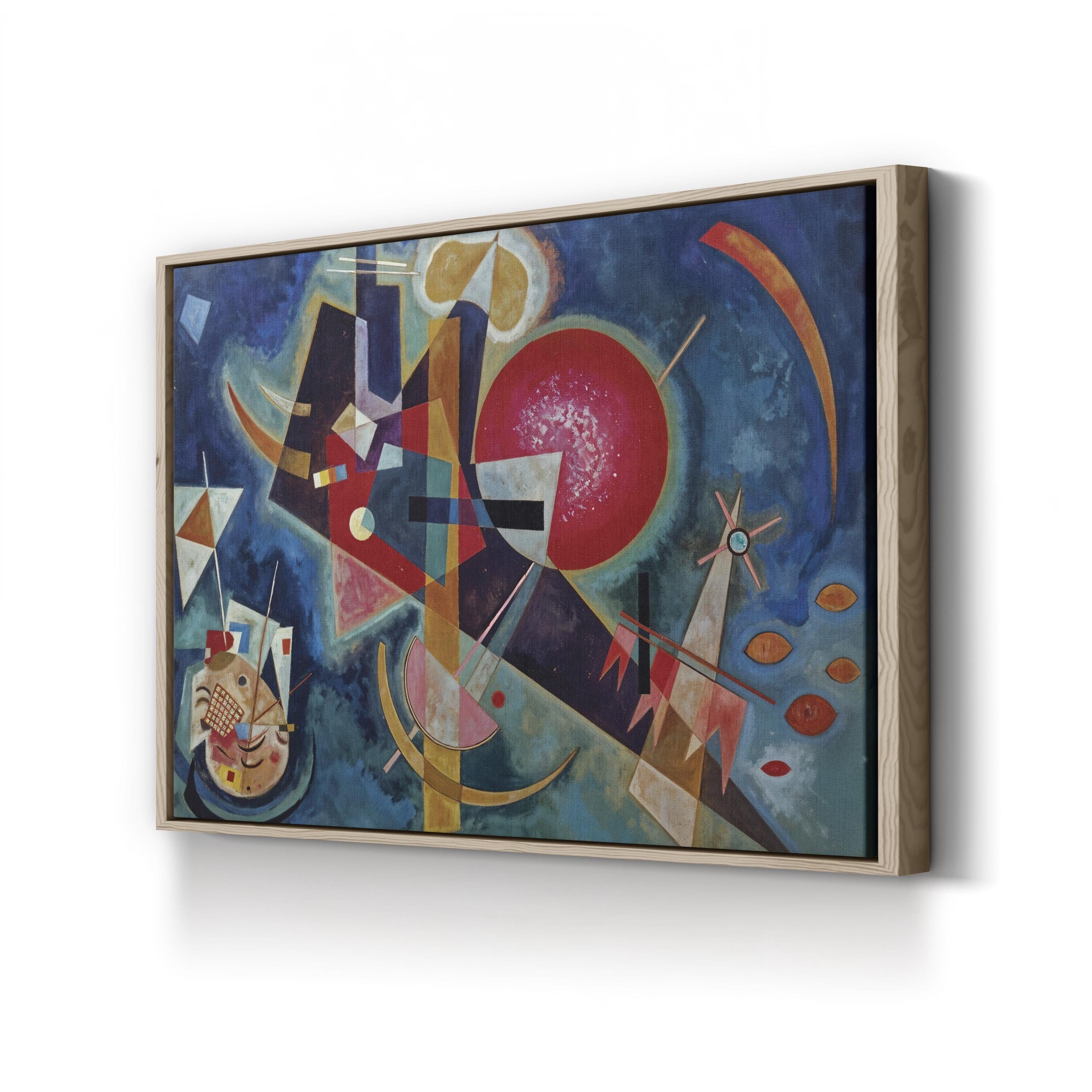 In Blue (1925) Wall Art by Wassily Kandinsky – Bauhaus Abstract Masterwork