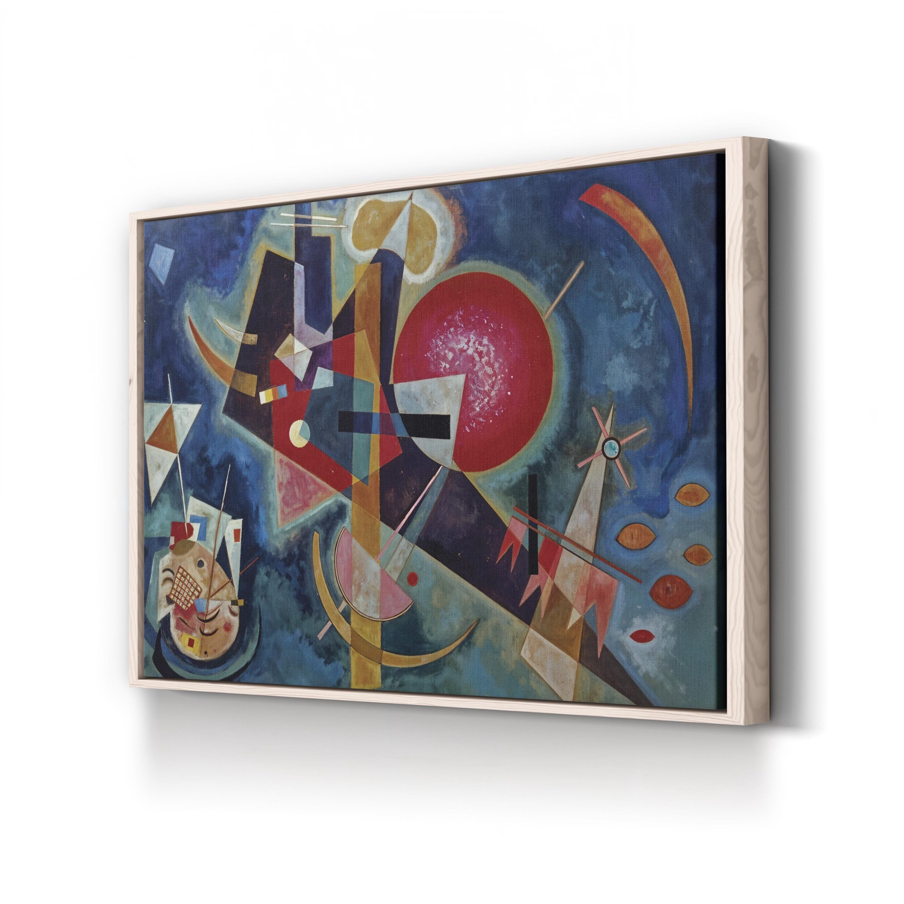 In Blue (1925) Wall Art by Wassily Kandinsky – Bauhaus Abstract Masterwork