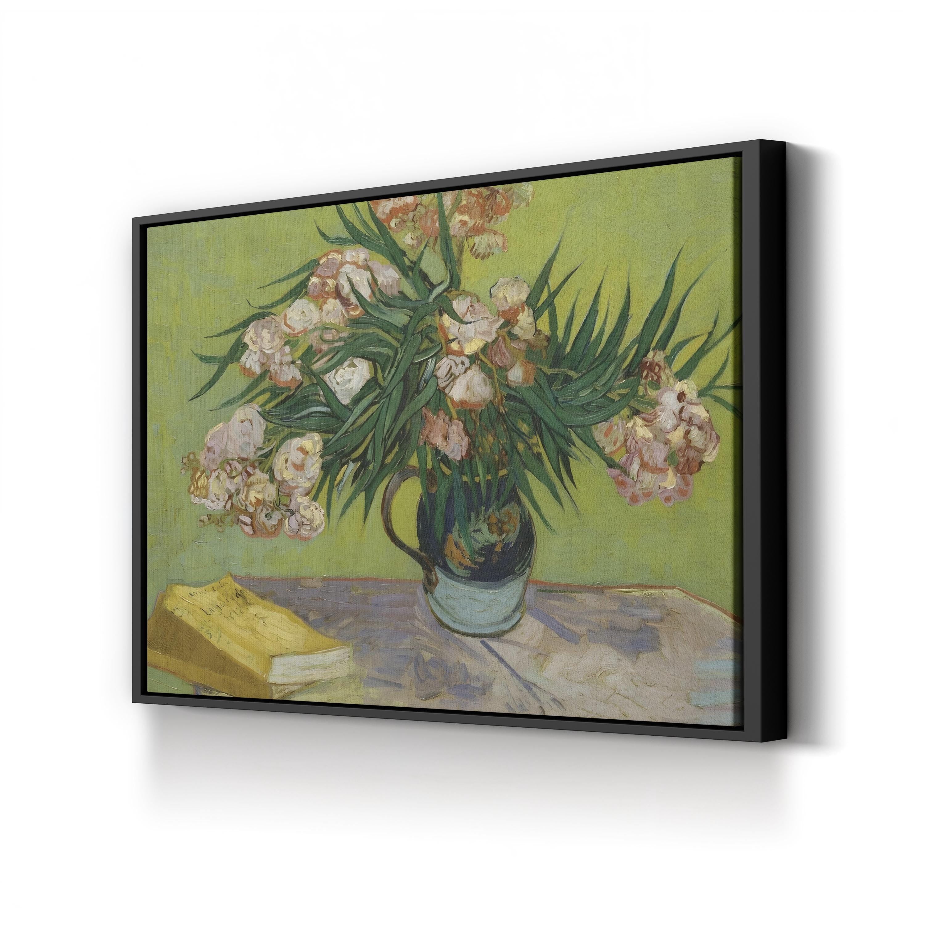 Oleanders, 1888 – Post-Impressionist Floral Still Life Wall Art by Vincent van Gogh