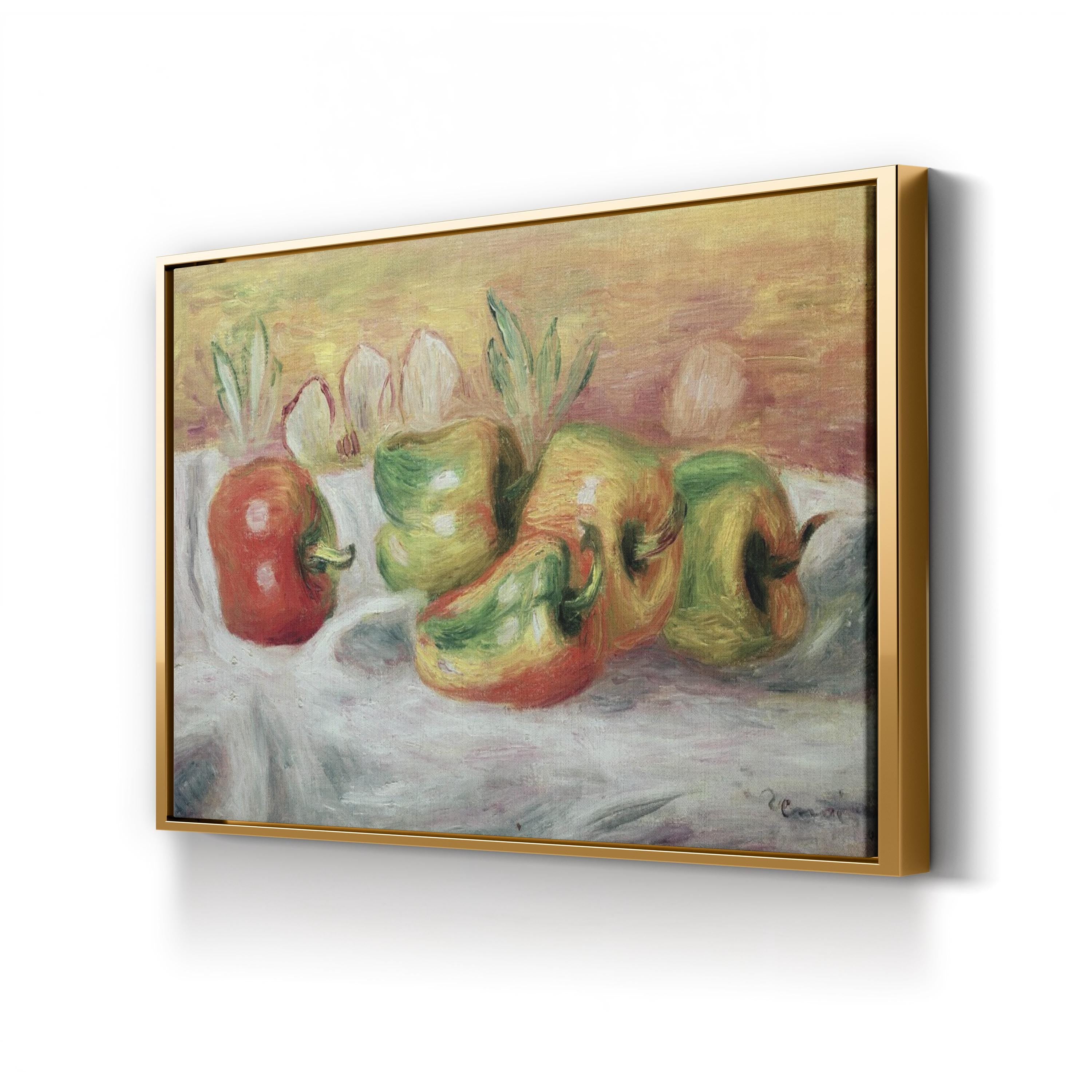 Pimientos, 1912 Wall Art – Classic Still Life by Pierre-Auguste Renoir