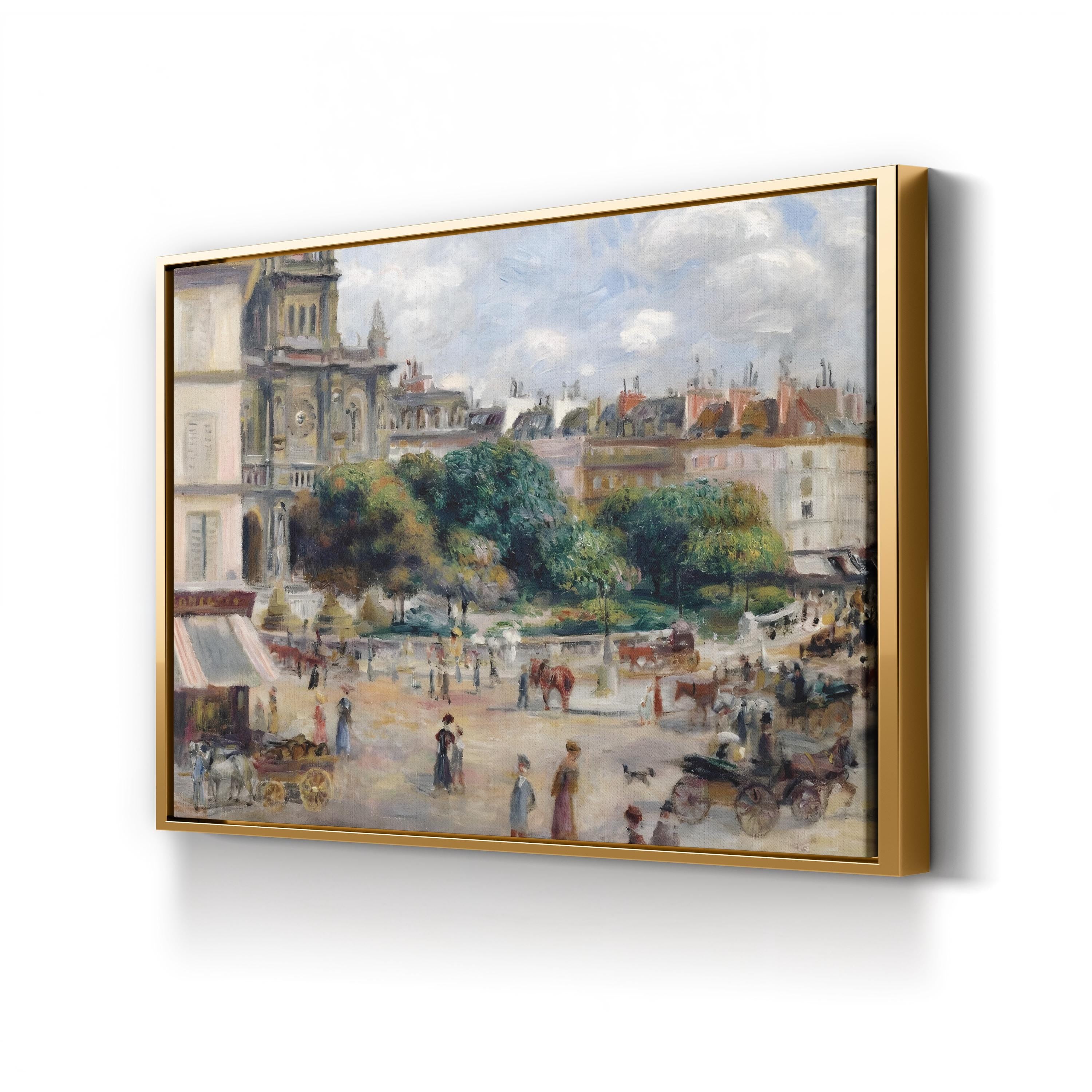 Place de la Trinité, 1893 – Pierre-Auguste Renoir Wall Art | Impressionist Canvas Print