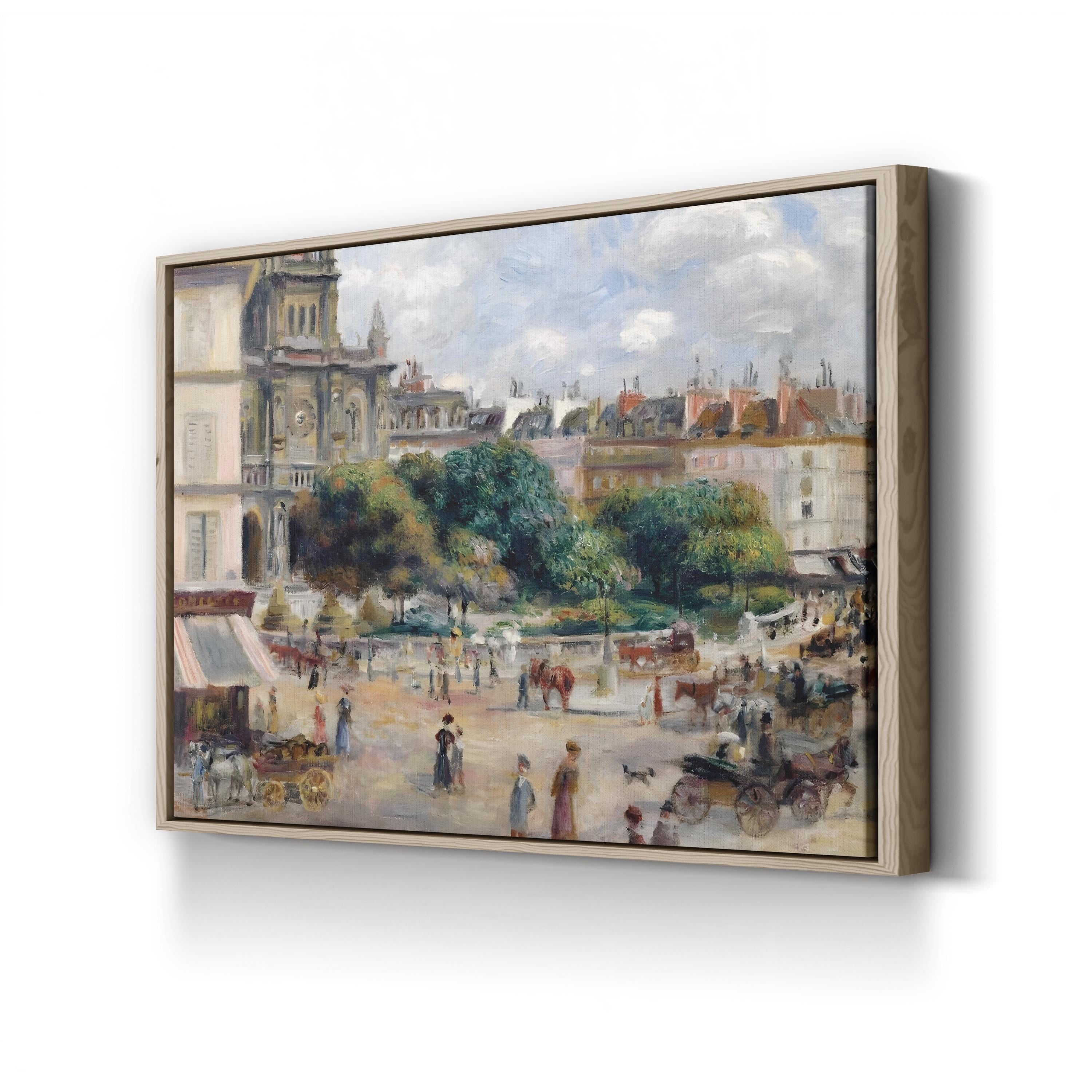 Place de la Trinité, 1893 – Pierre-Auguste Renoir Wall Art | Impressionist Canvas Print
