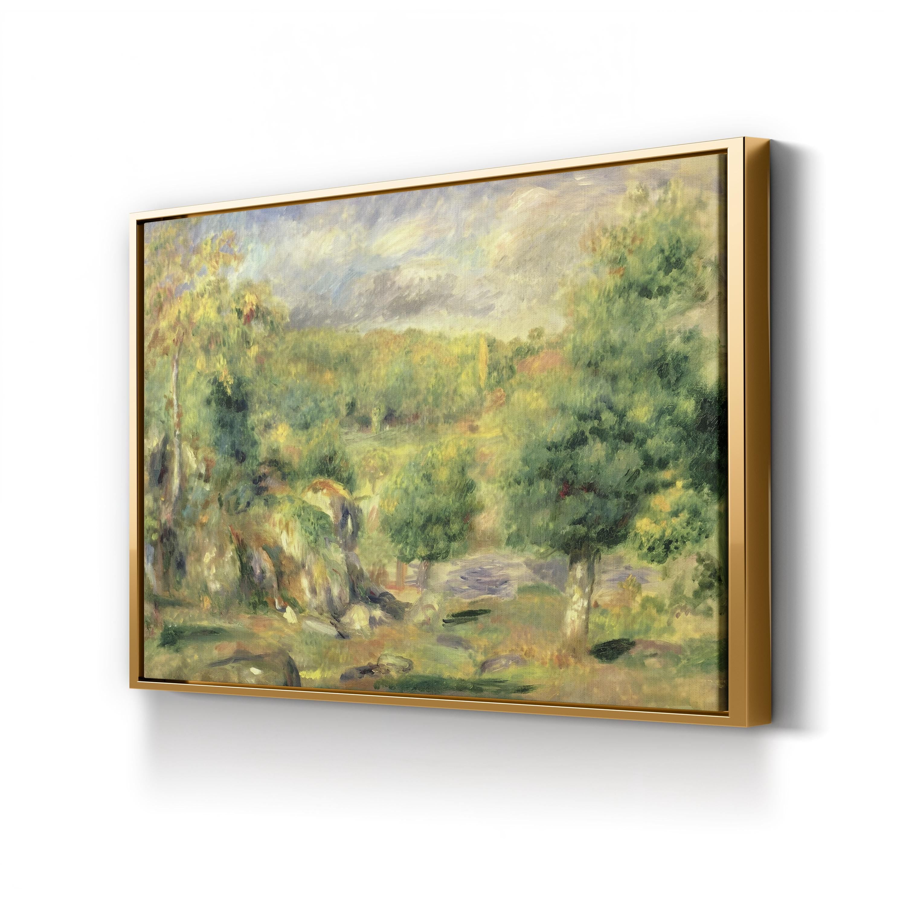 Pont-Aven, 1892 – Impressionist Landscape Wall Art by Pierre-Auguste Renoir