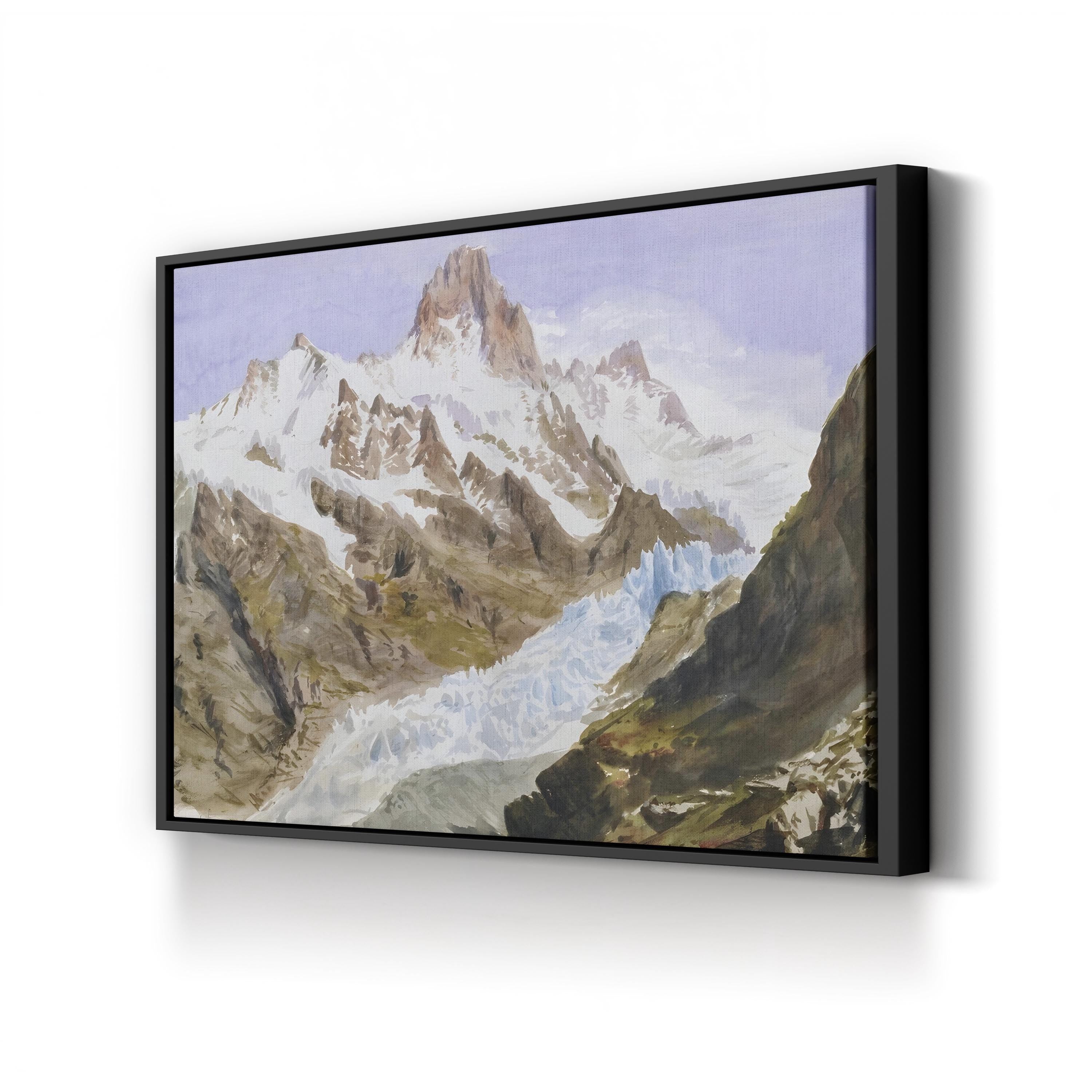 Sargent Mountainous Landscapes Wall Art by John Singer Sargent – Classical Mountain Landscape Canvas