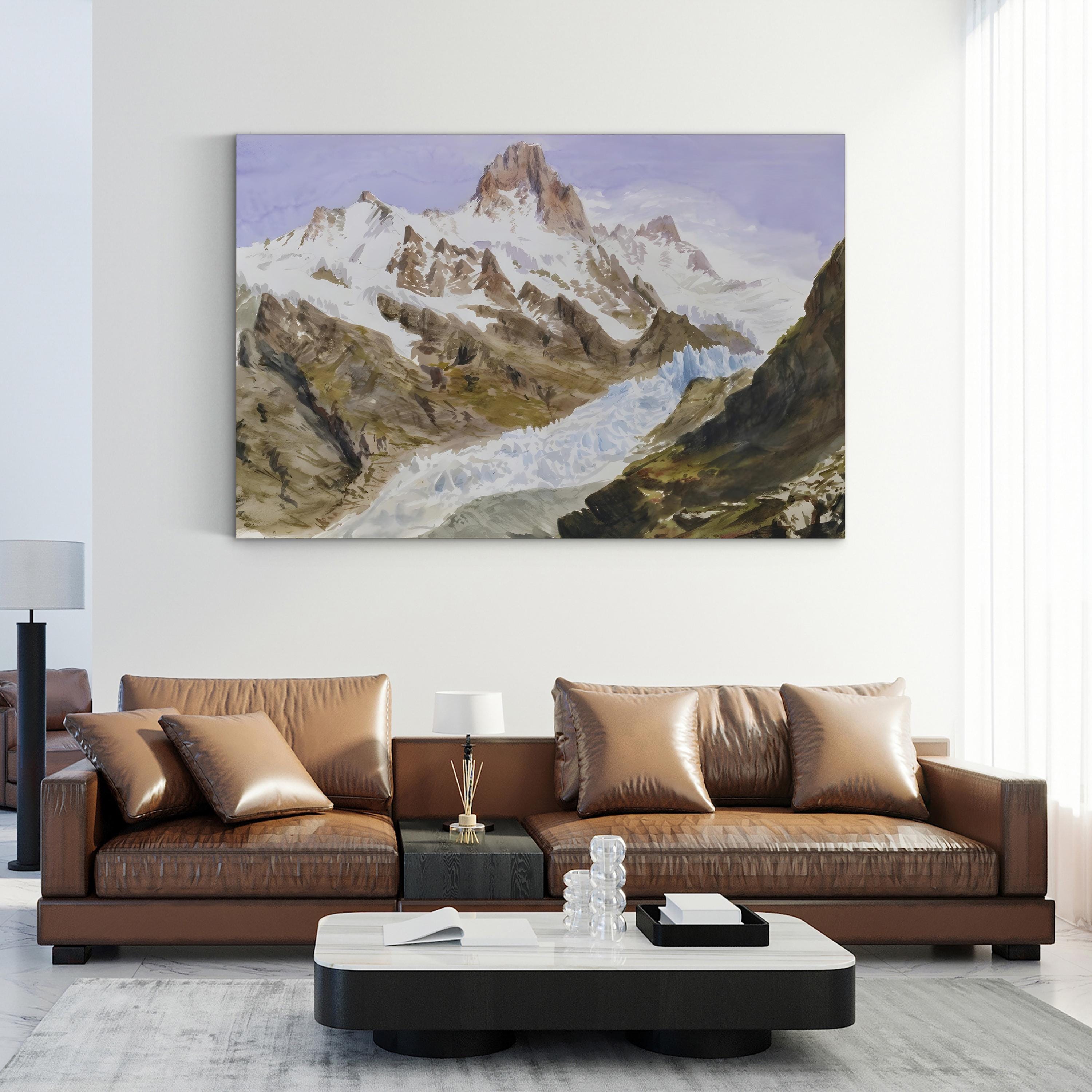 Sargent Mountainous Landscapes Wall Art by John Singer Sargent – Classical Mountain Landscape Canvas