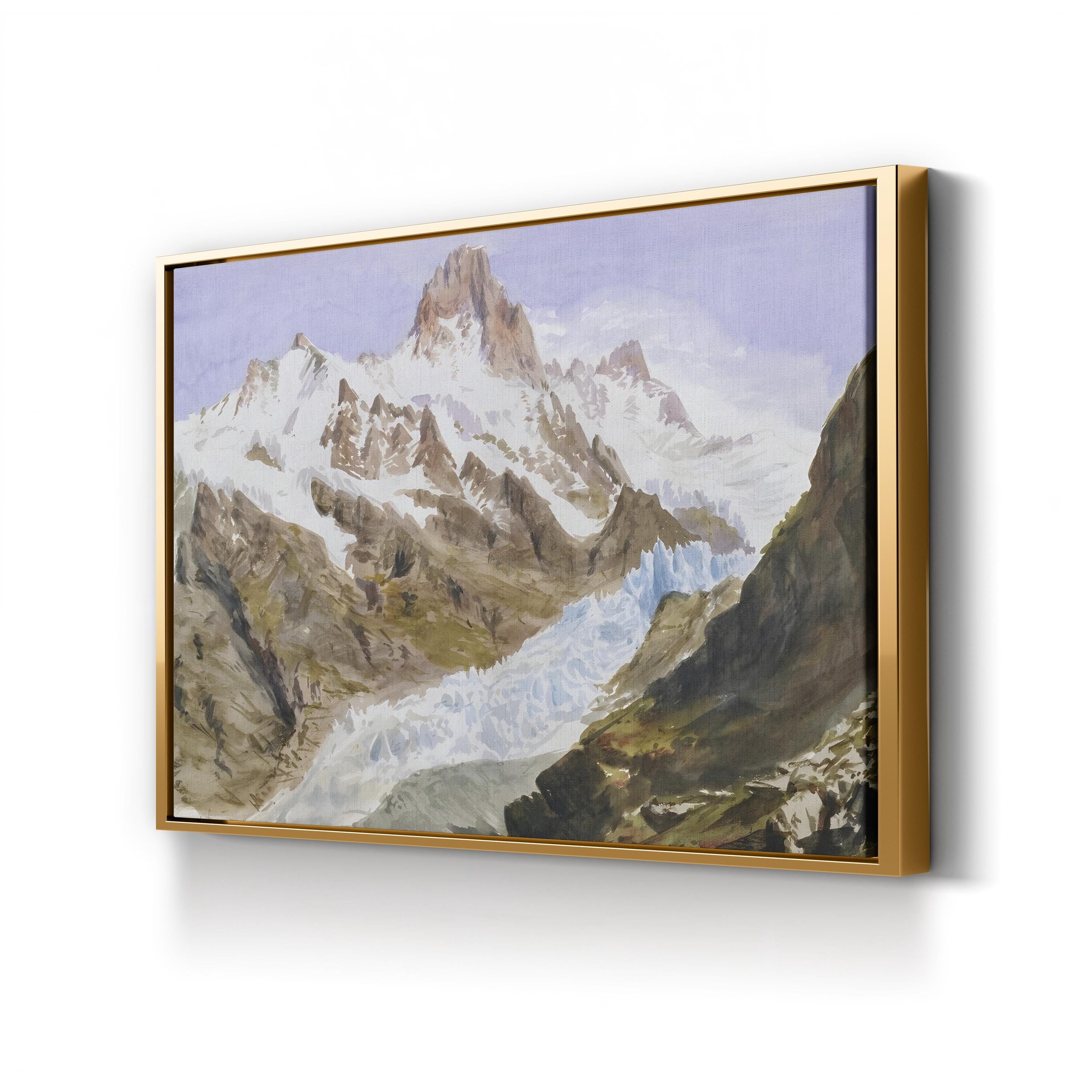 Sargent Mountainous Landscapes Wall Art by John Singer Sargent – Classical Mountain Landscape Canvas