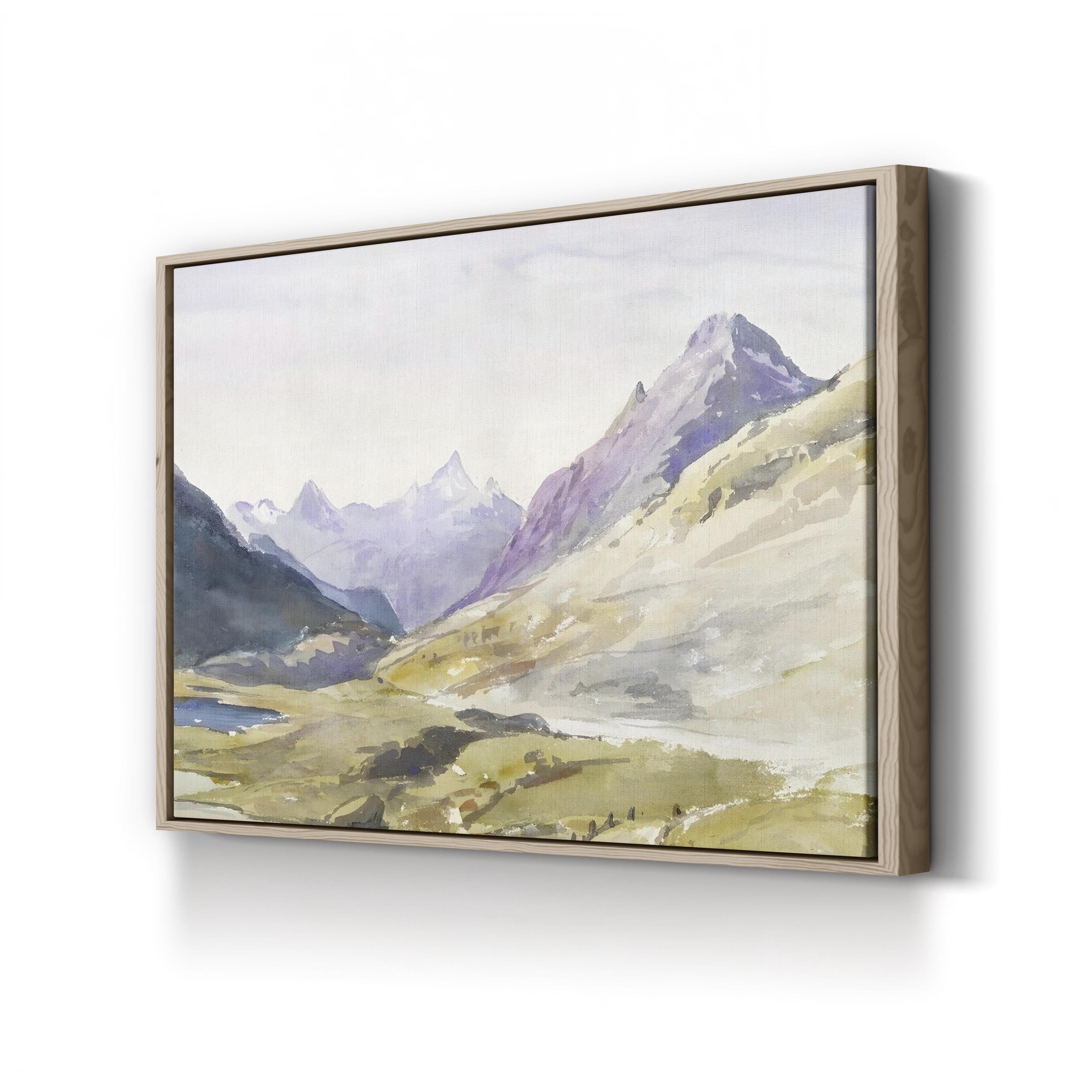 Sargent Mountainous Landscapes Wall Art by John Singer Sargent – Classical Mountain Landscape Canvas
