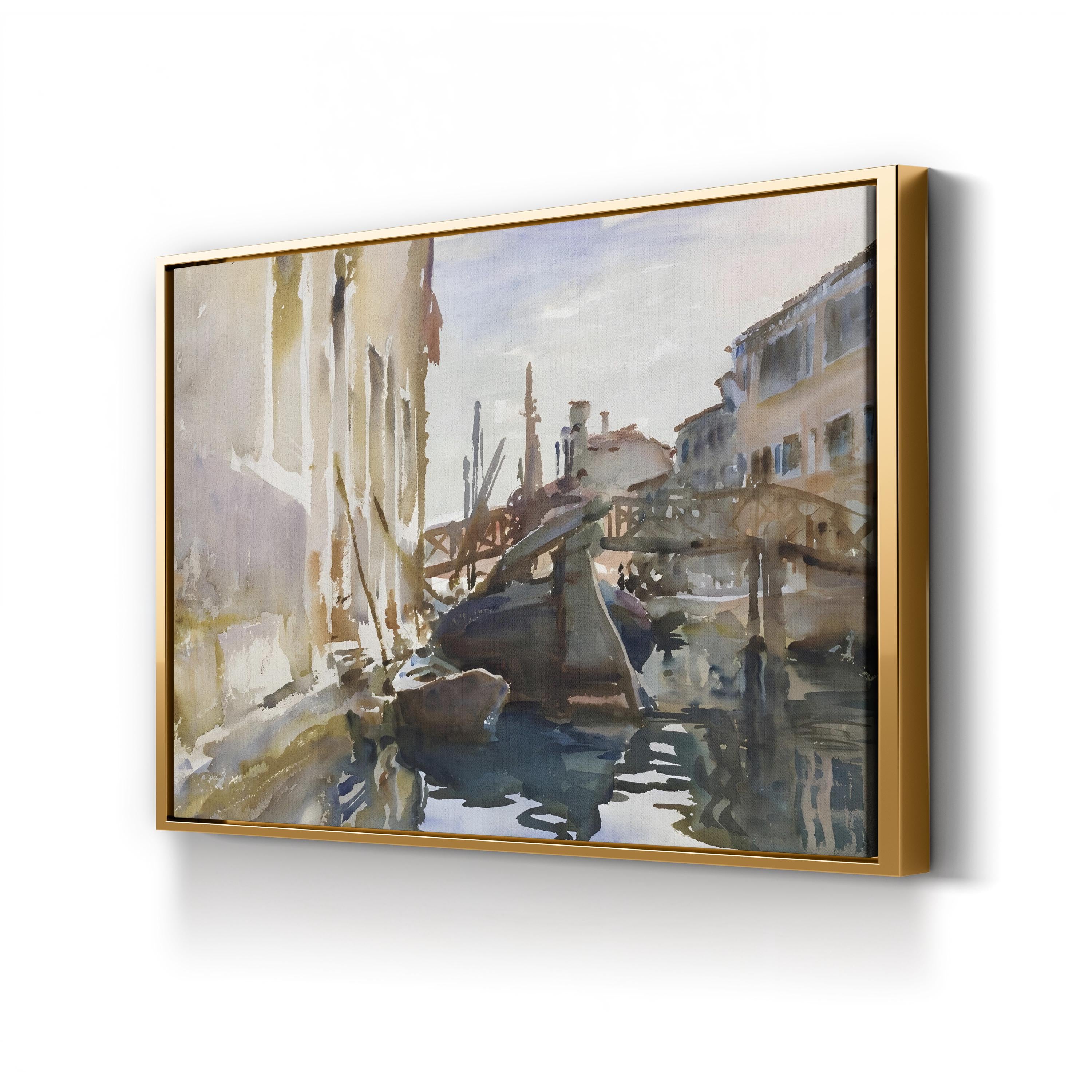 Venetian Canal, Studies VI (Venice, Italy) by John Singer Sargent