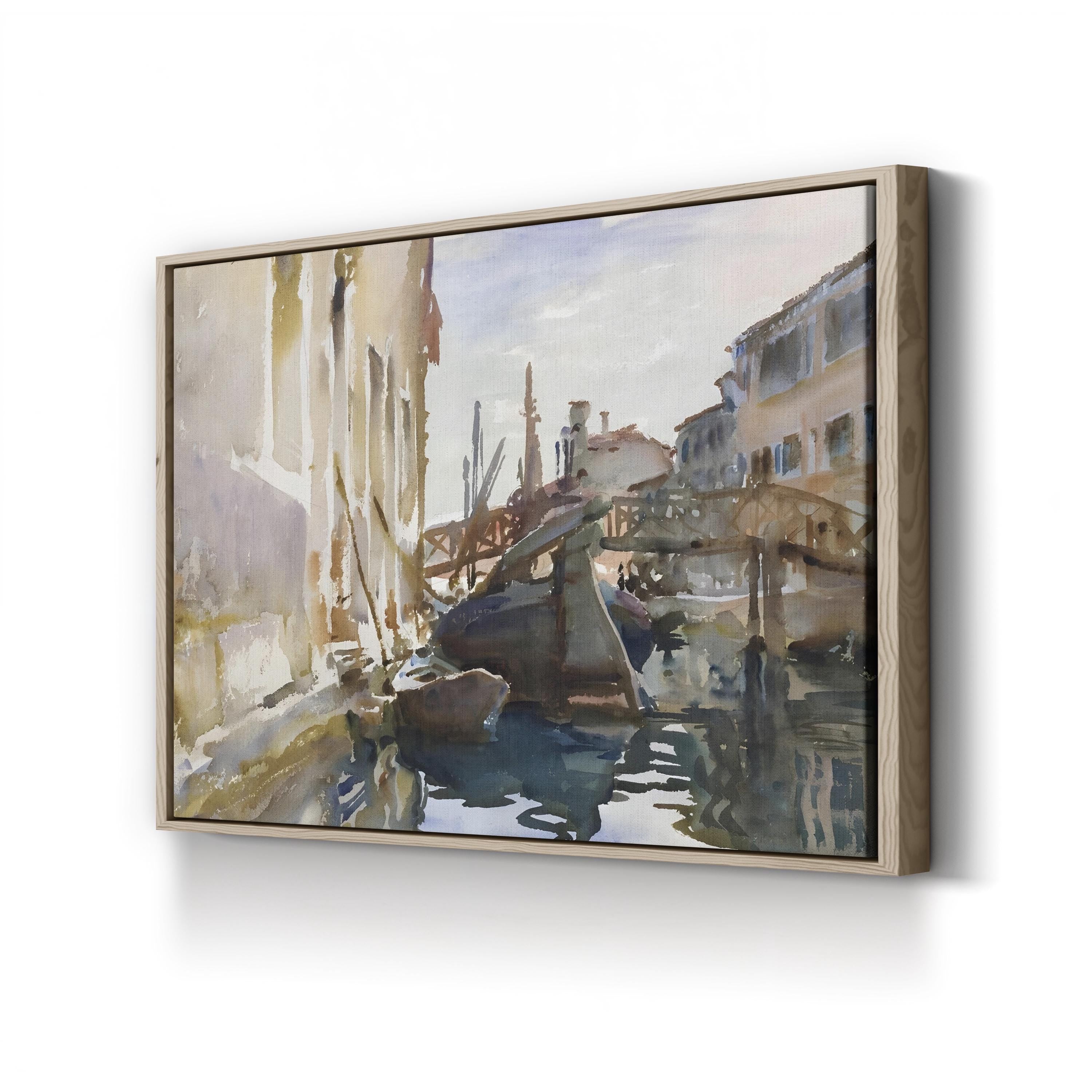 Venetian Canal, Studies VI (Venice, Italy) by John Singer Sargent