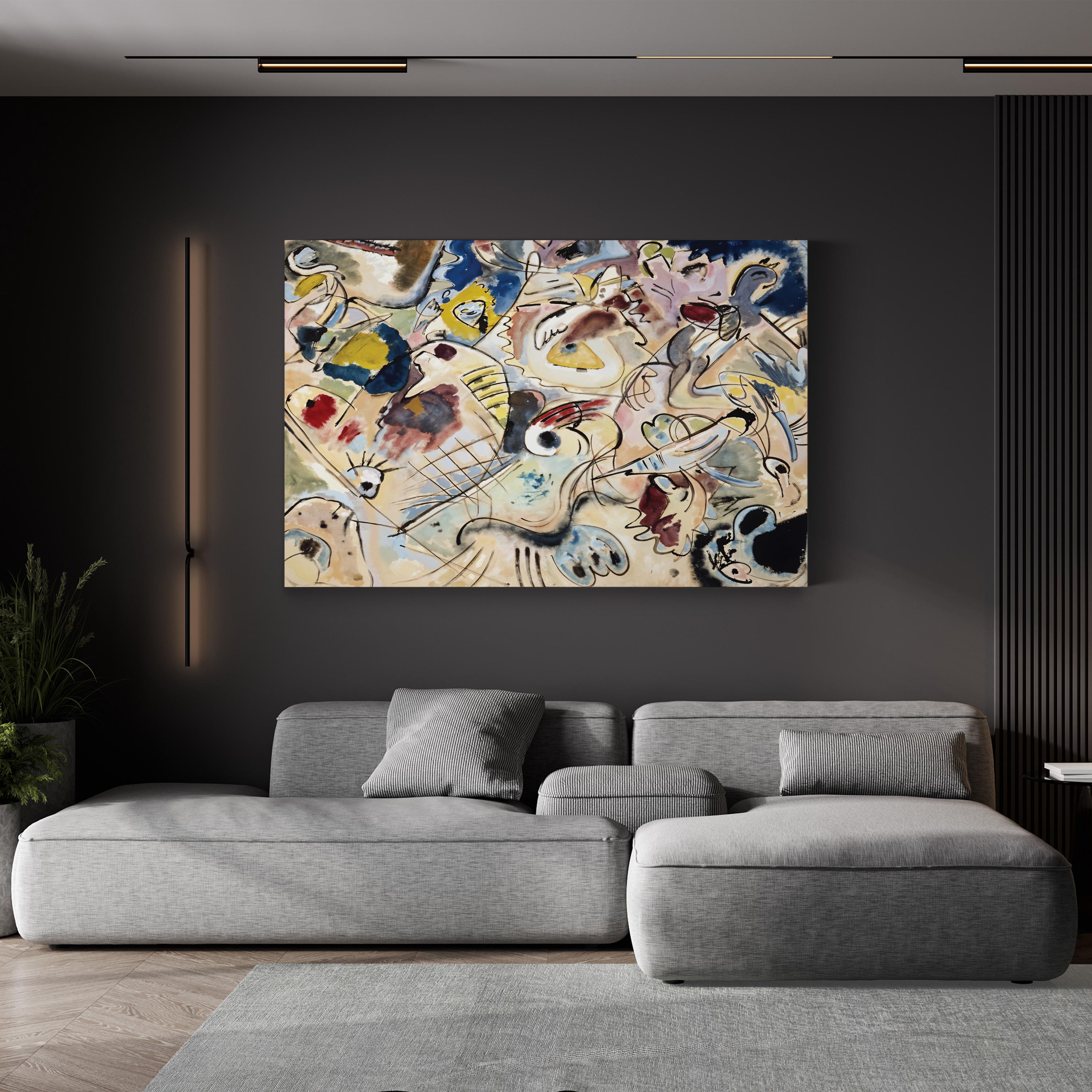 Sketch 160A, Abstract 1912 Wall Art by Wassily Kandinsky