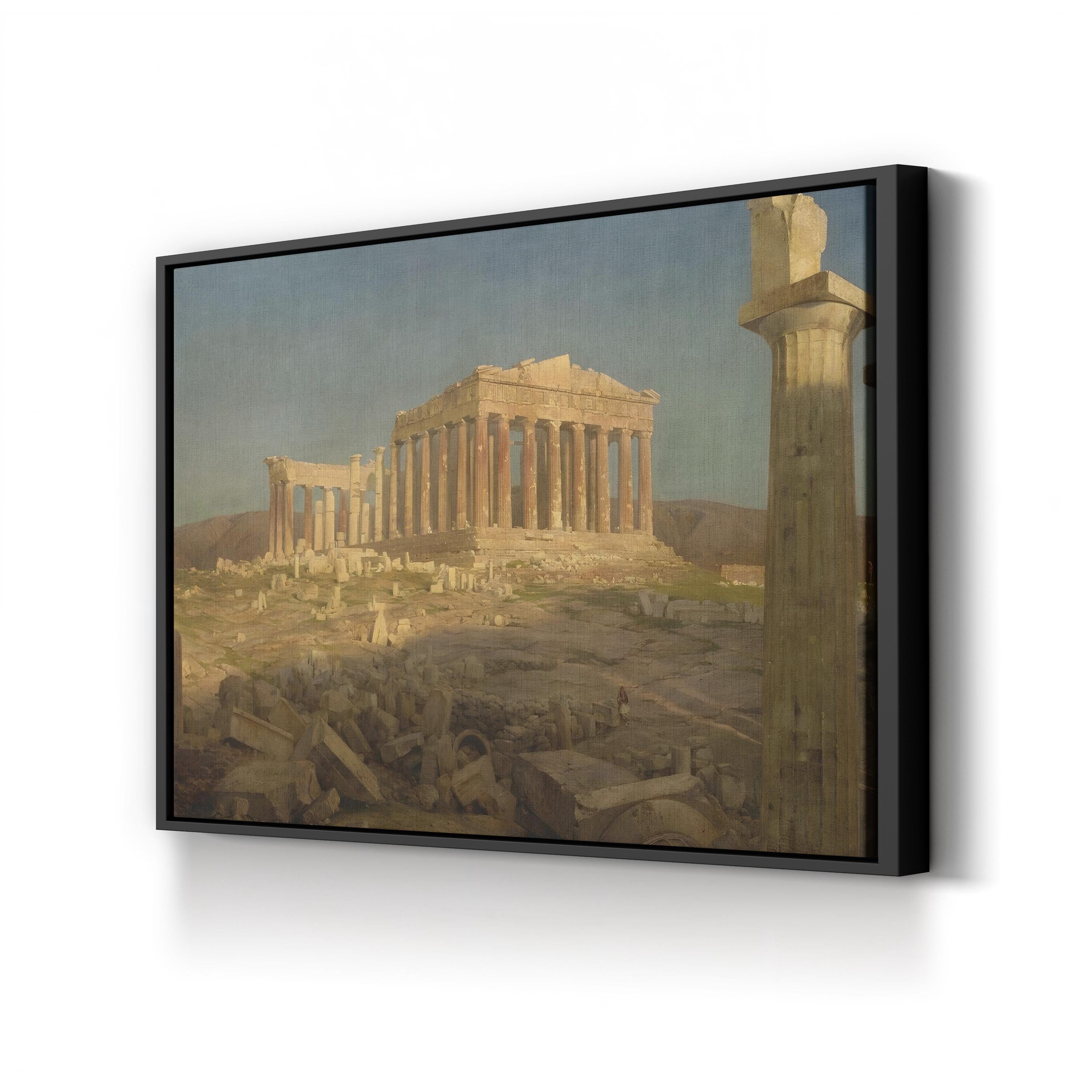 The Parthenon – Classical Architectural Landscape Wall Art by Frederic Edwin Church