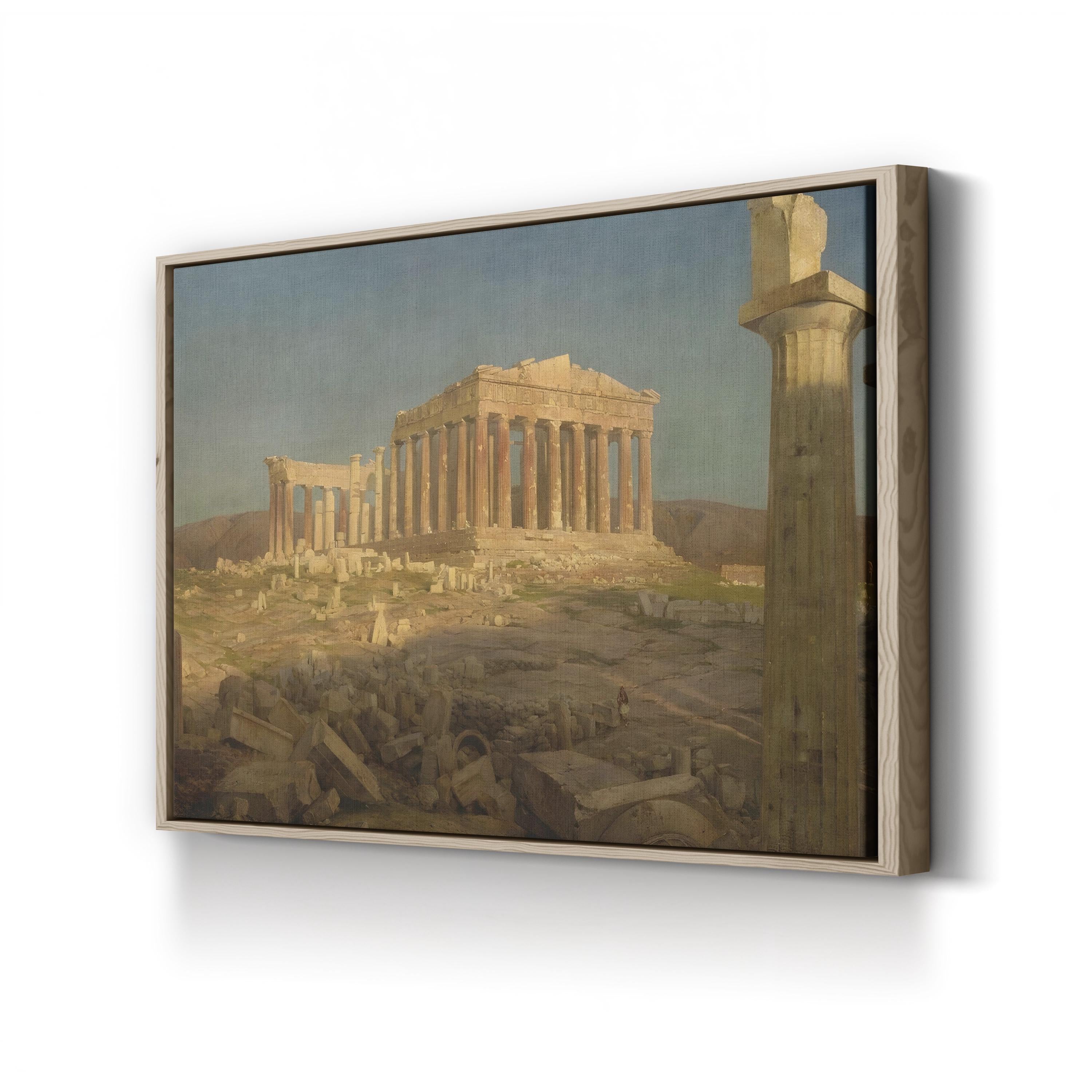 The Parthenon – Classical Architectural Landscape Wall Art by Frederic Edwin Church