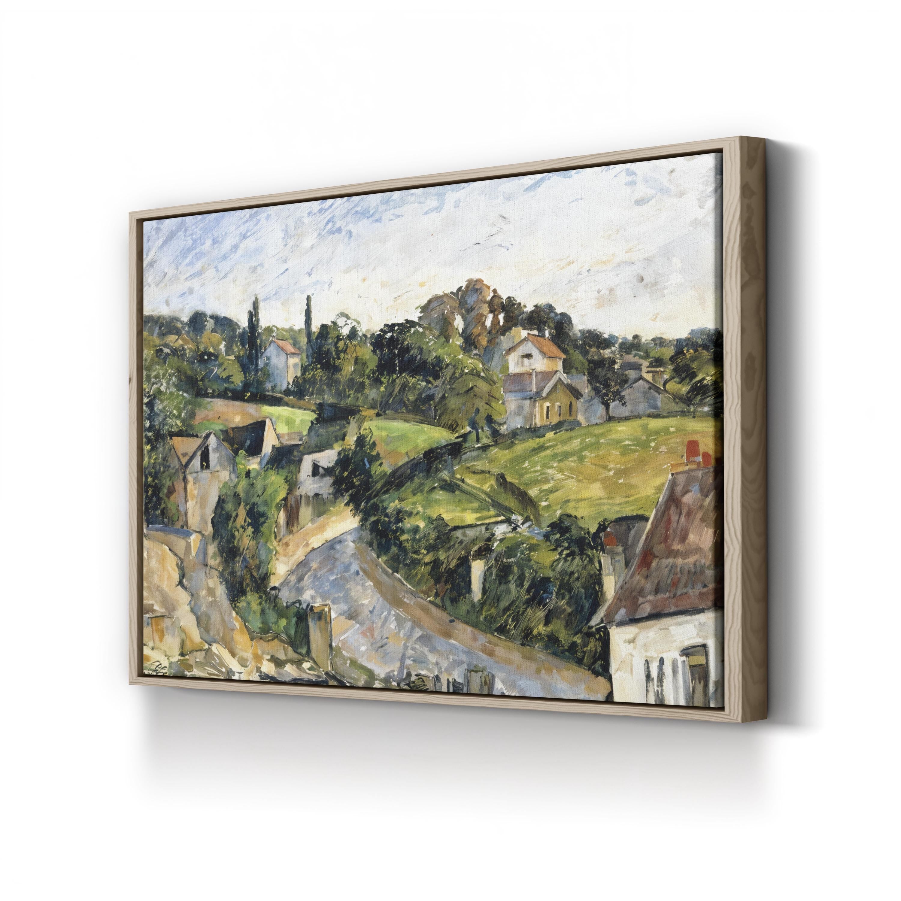 The Winding Road, 1877 – Paul Cézanne Wall Art | Post-Impressionist Canvas Print