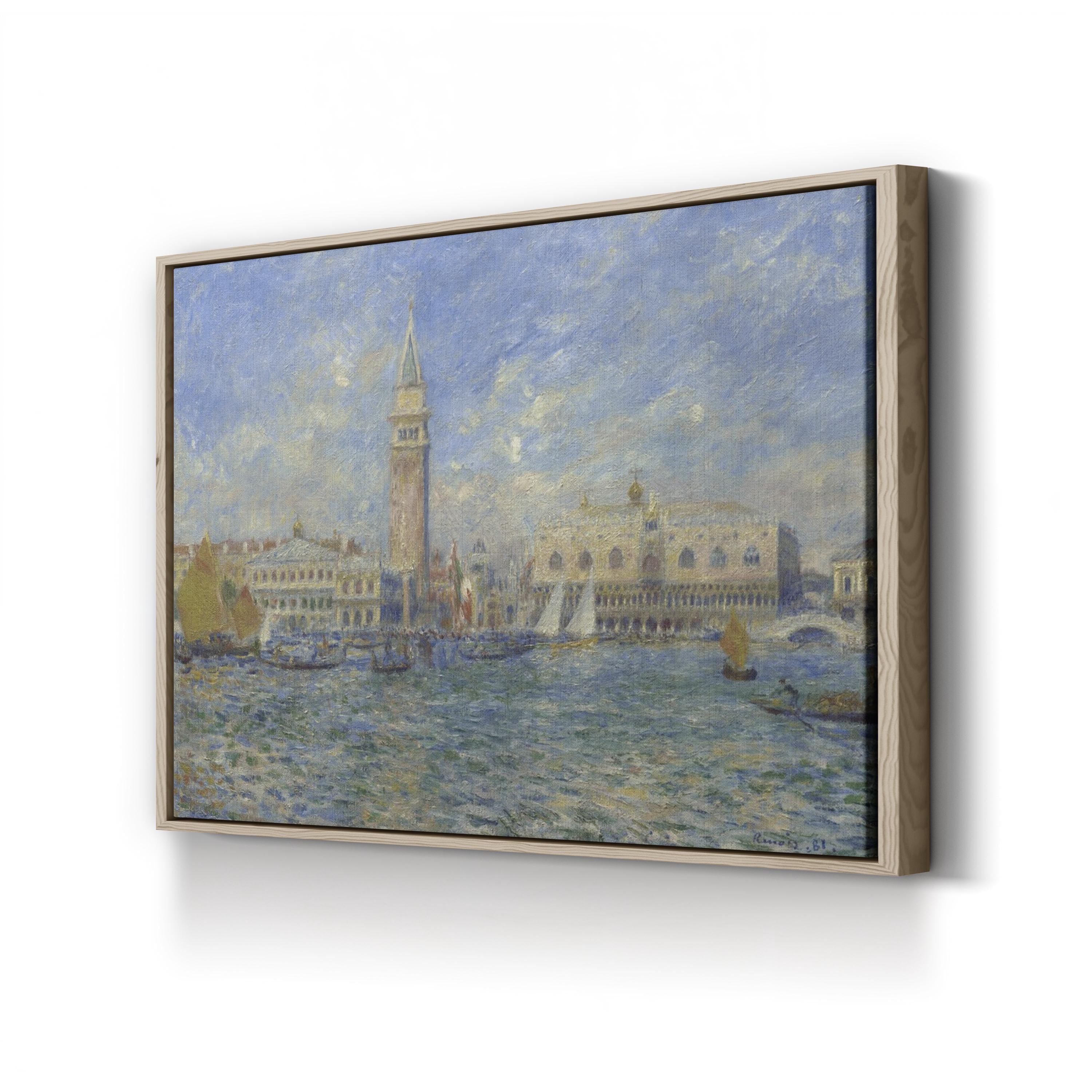 1881 The Doge’s Palace Venice, Italy by Pierre-Auguste Renoir