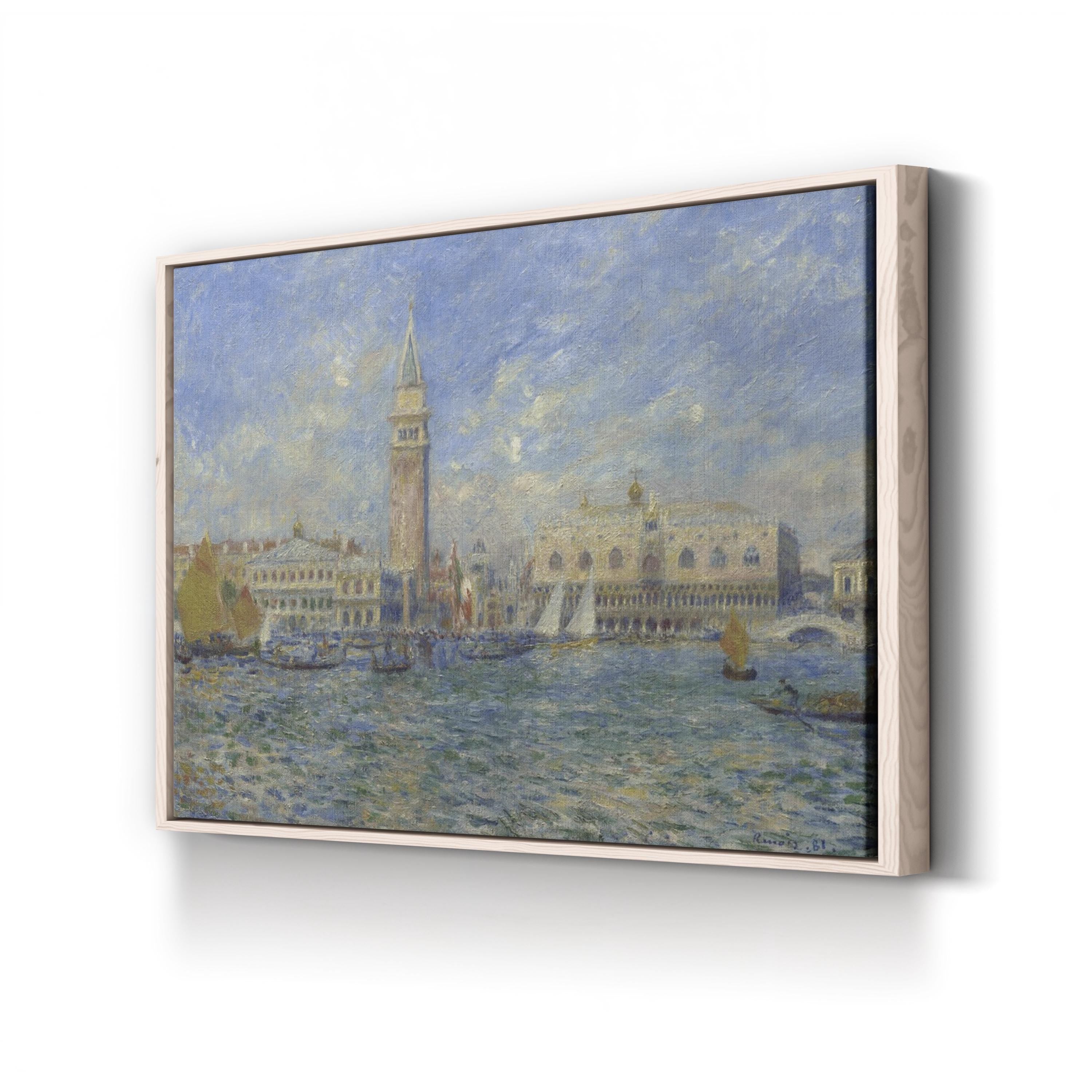 1881 The Doge’s Palace Venice, Italy by Pierre-Auguste Renoir