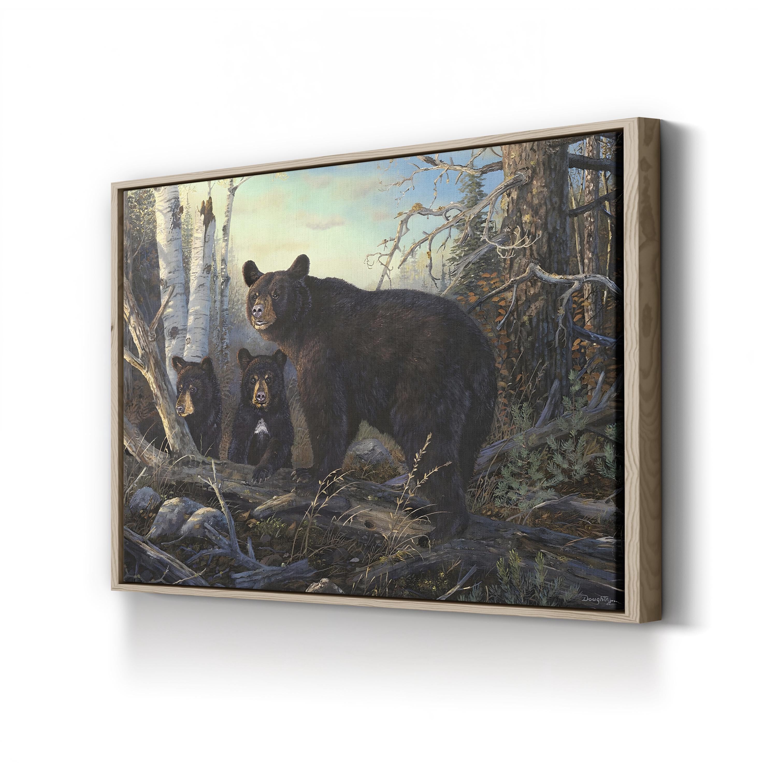 Absolutely Wild Black Bear Wall Art by Terry Doughty