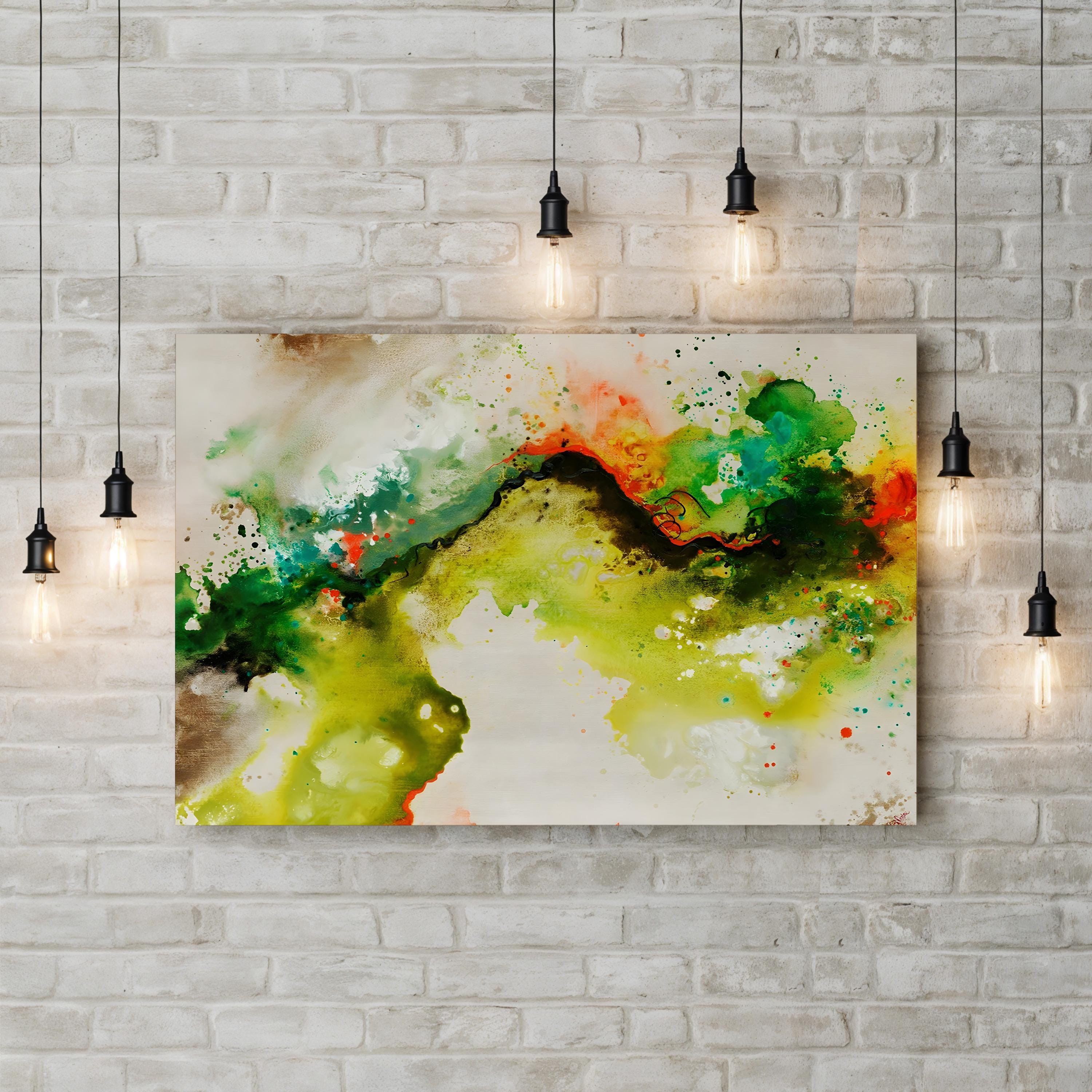 Animated Flow I Wall Art by Rikki Drotar