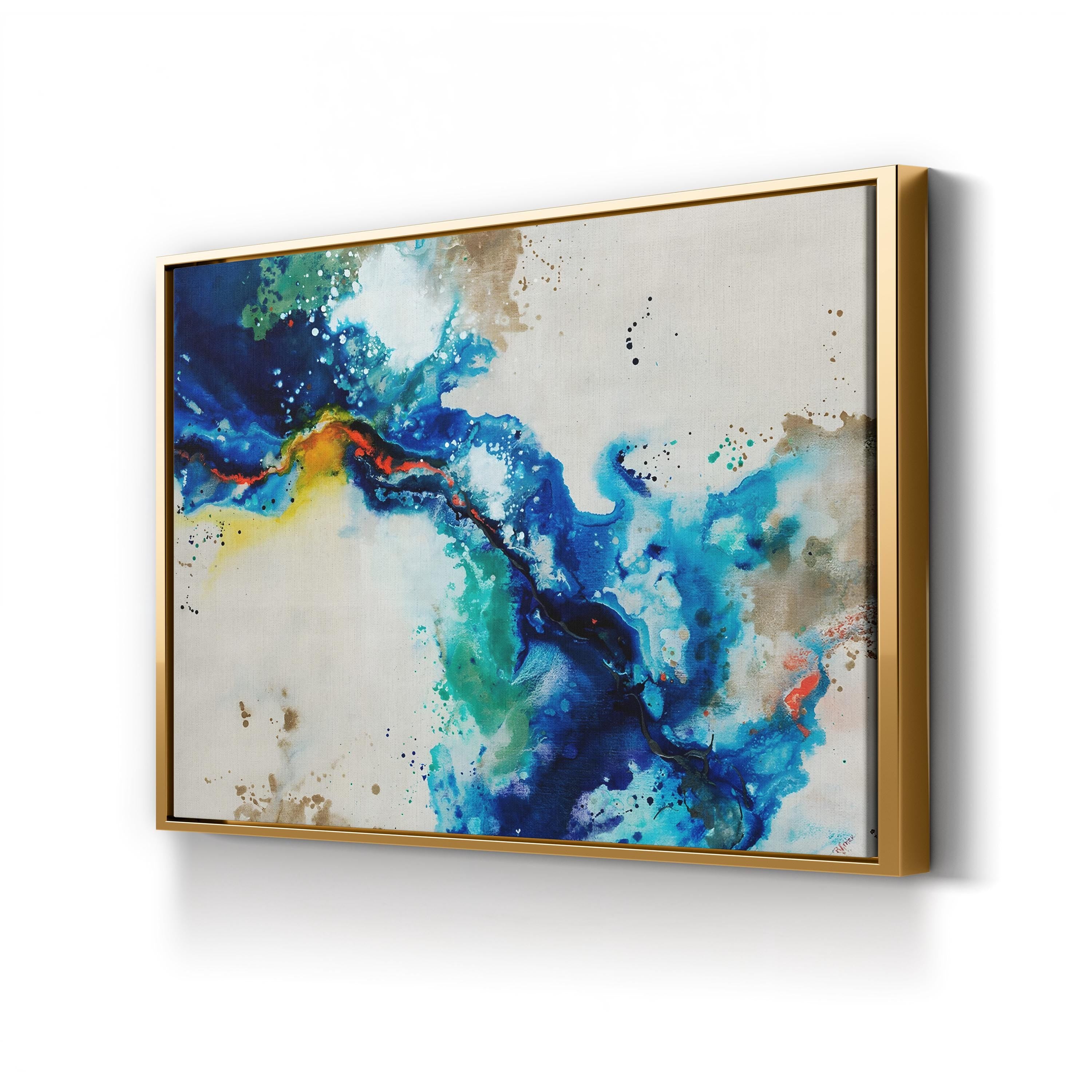 Animated Flow II Wall Art by Rikki Drotar