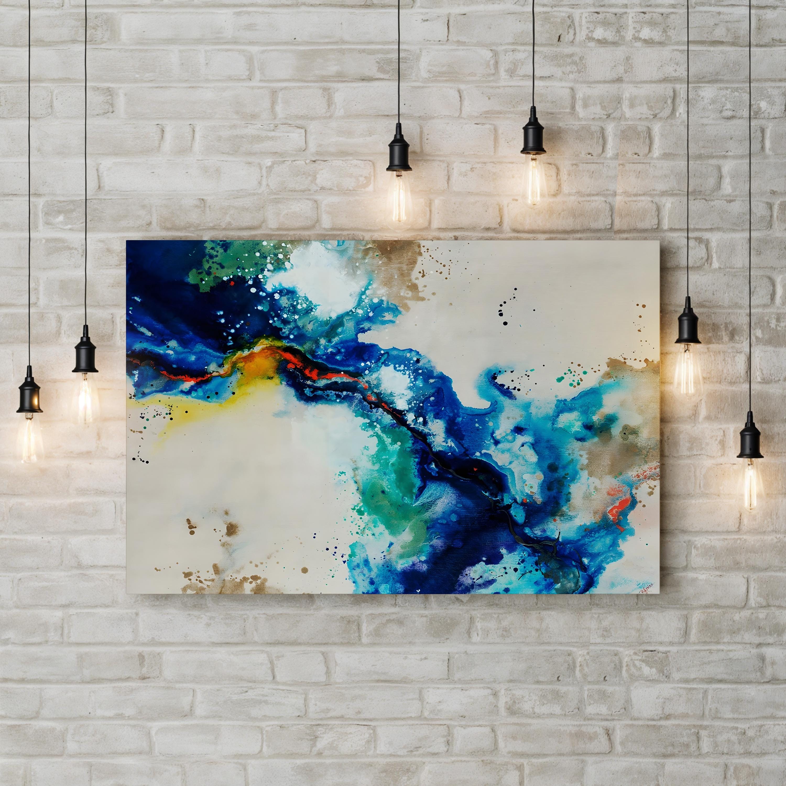 Animated Flow II Wall Art by Rikki Drotar