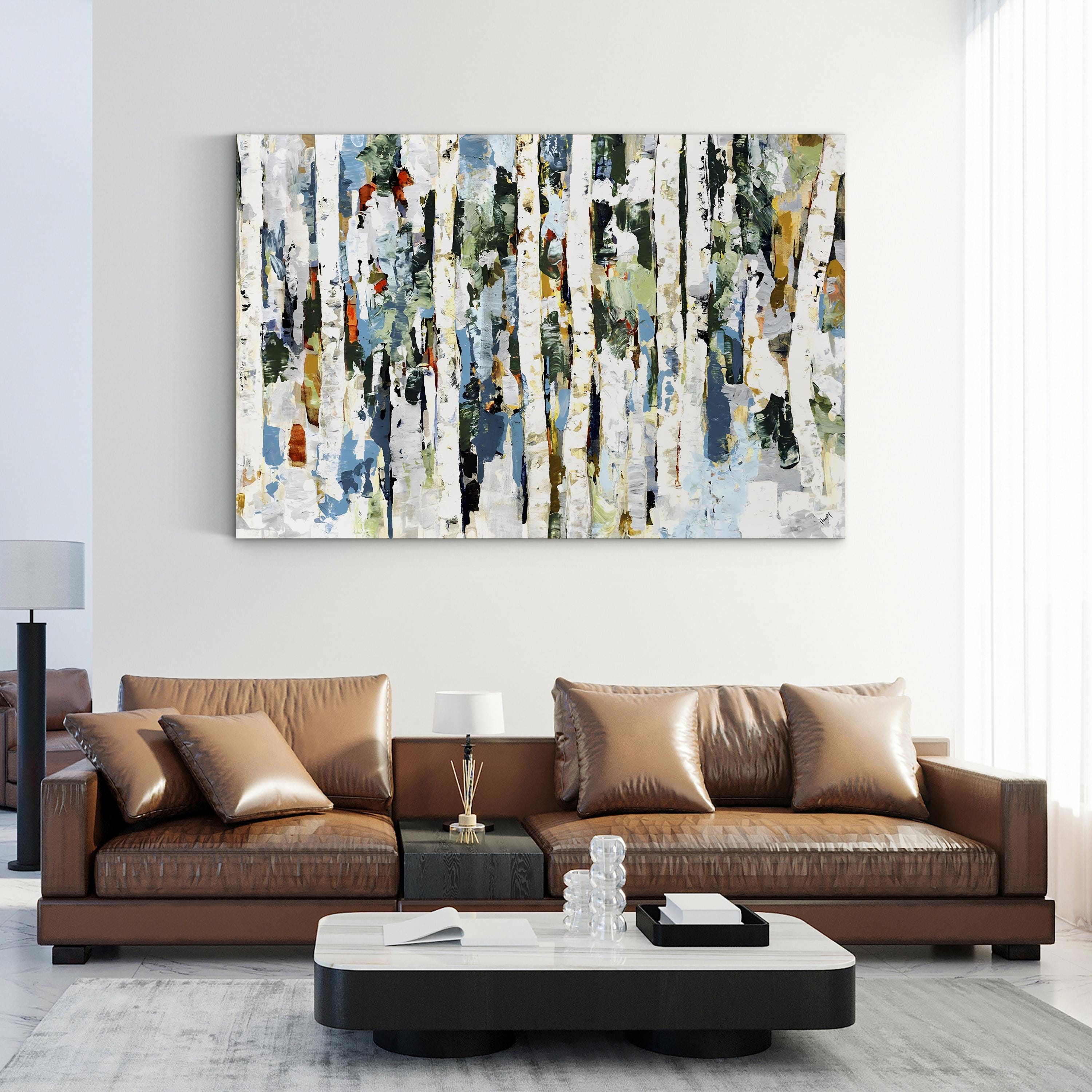 Back to Nature Wall Art by Alexys Henry – Contemporary Abstract Landscape Canvas