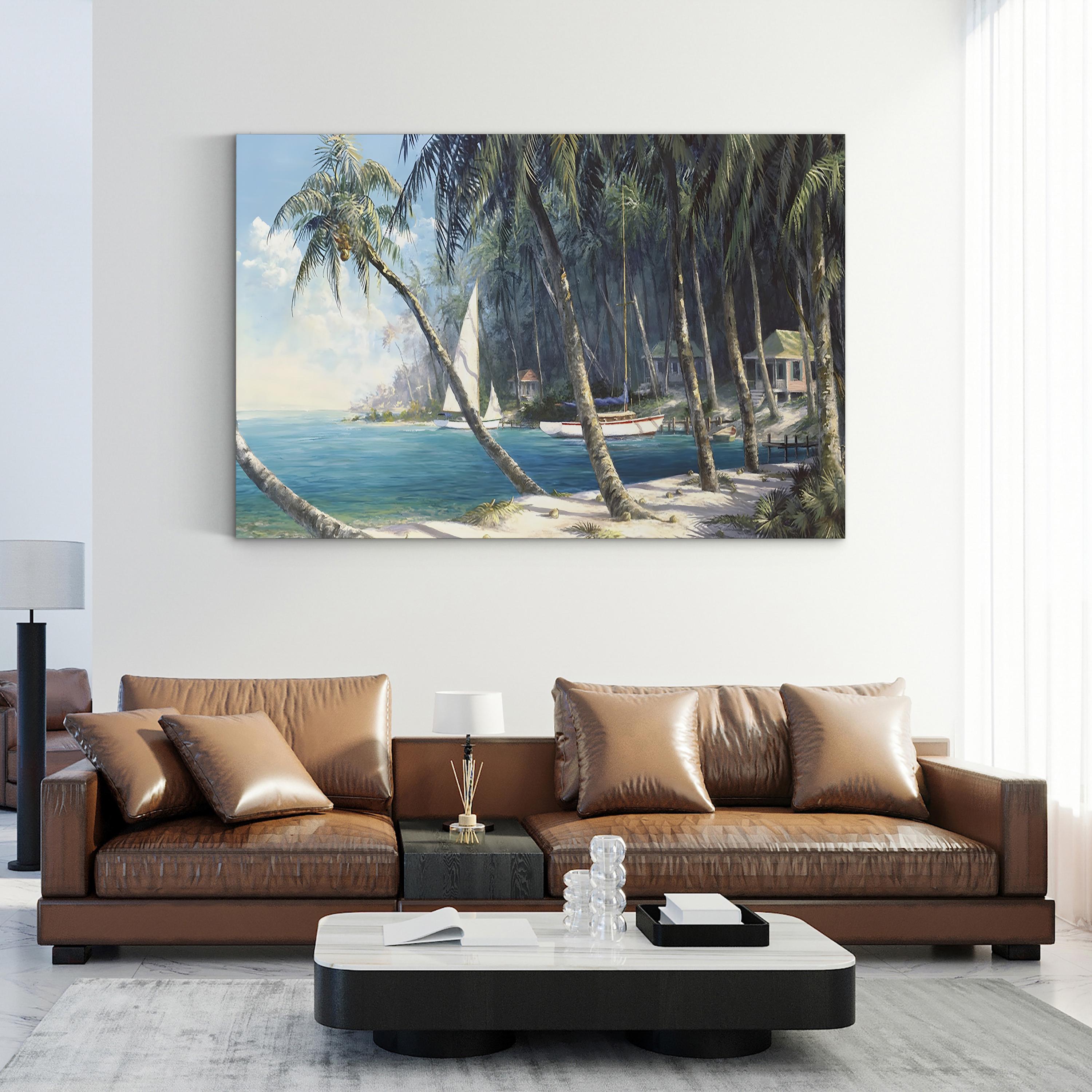 The Bali Cove Tropical Beach Wall Art by Art Fronckowiak