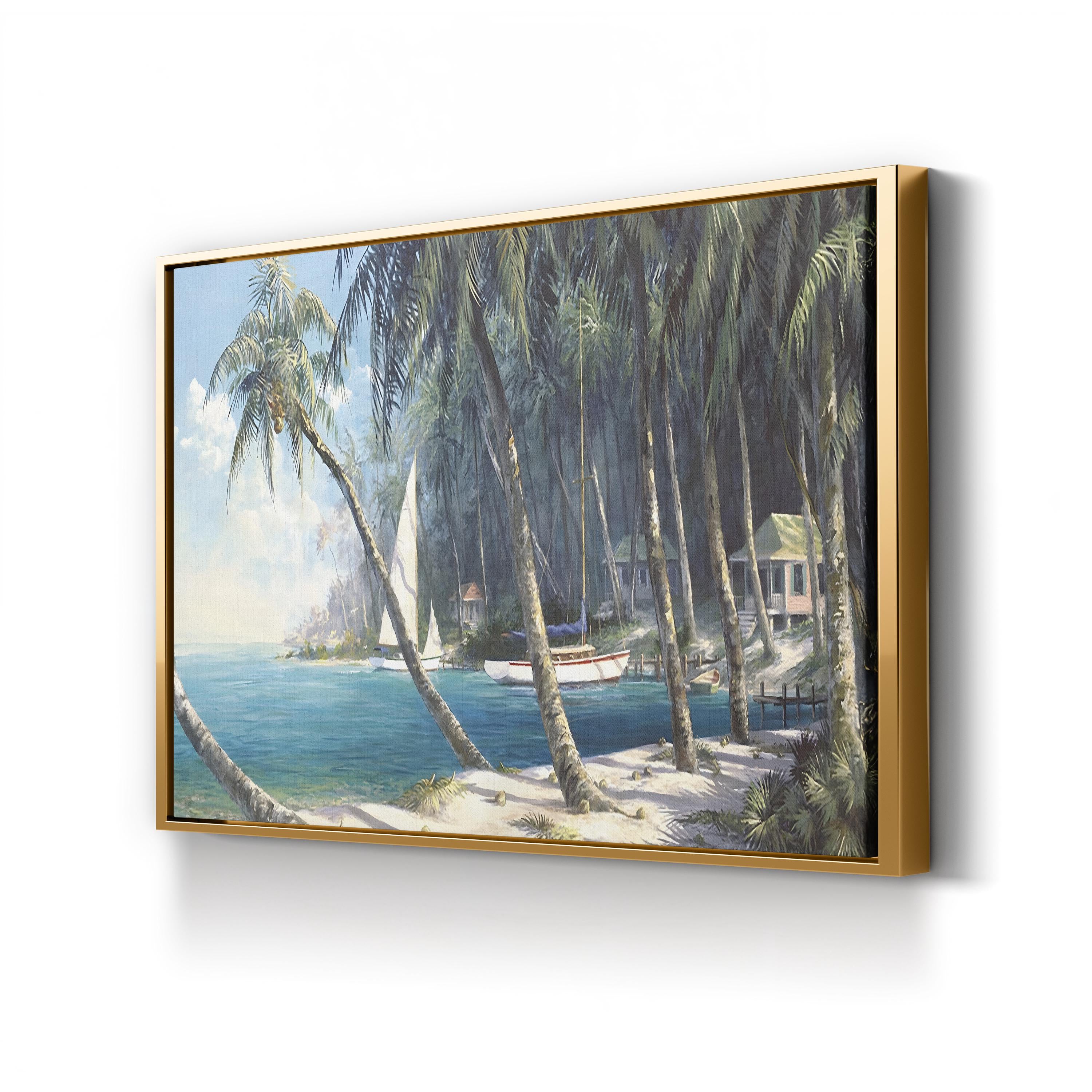 The Bali Cove Tropical Beach Wall Art by Art Fronckowiak