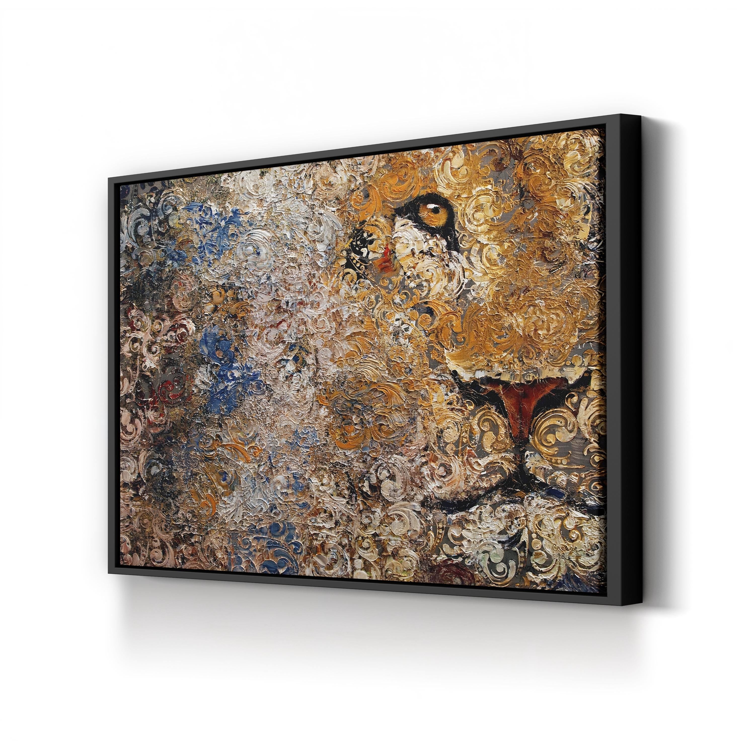 Barbary Lion Wildlife Portrait Wall Art by Michael Creese