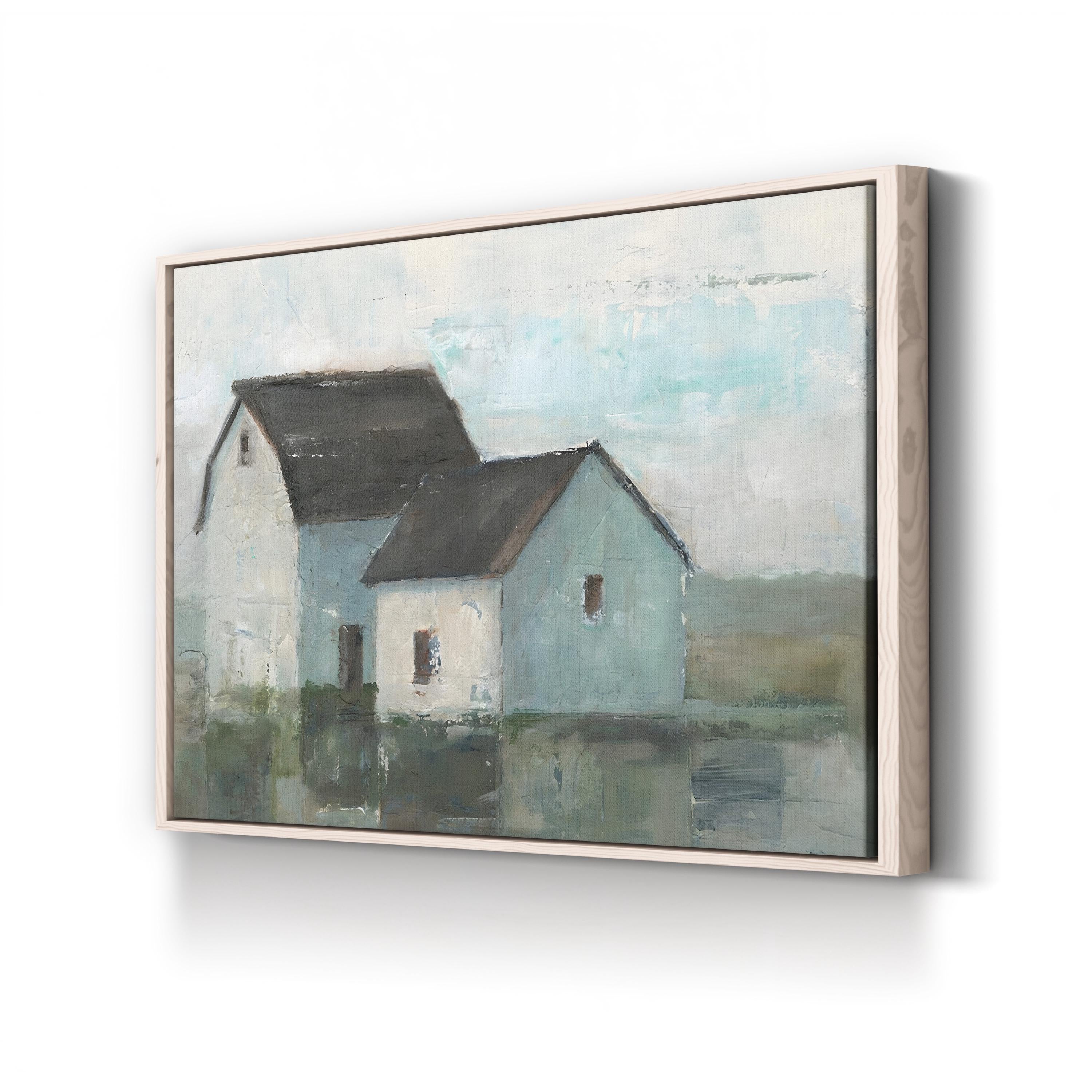 Barn at Sunset II Wall Art by Ethan Harper – Farmhouse Rural Landscape Canvas
