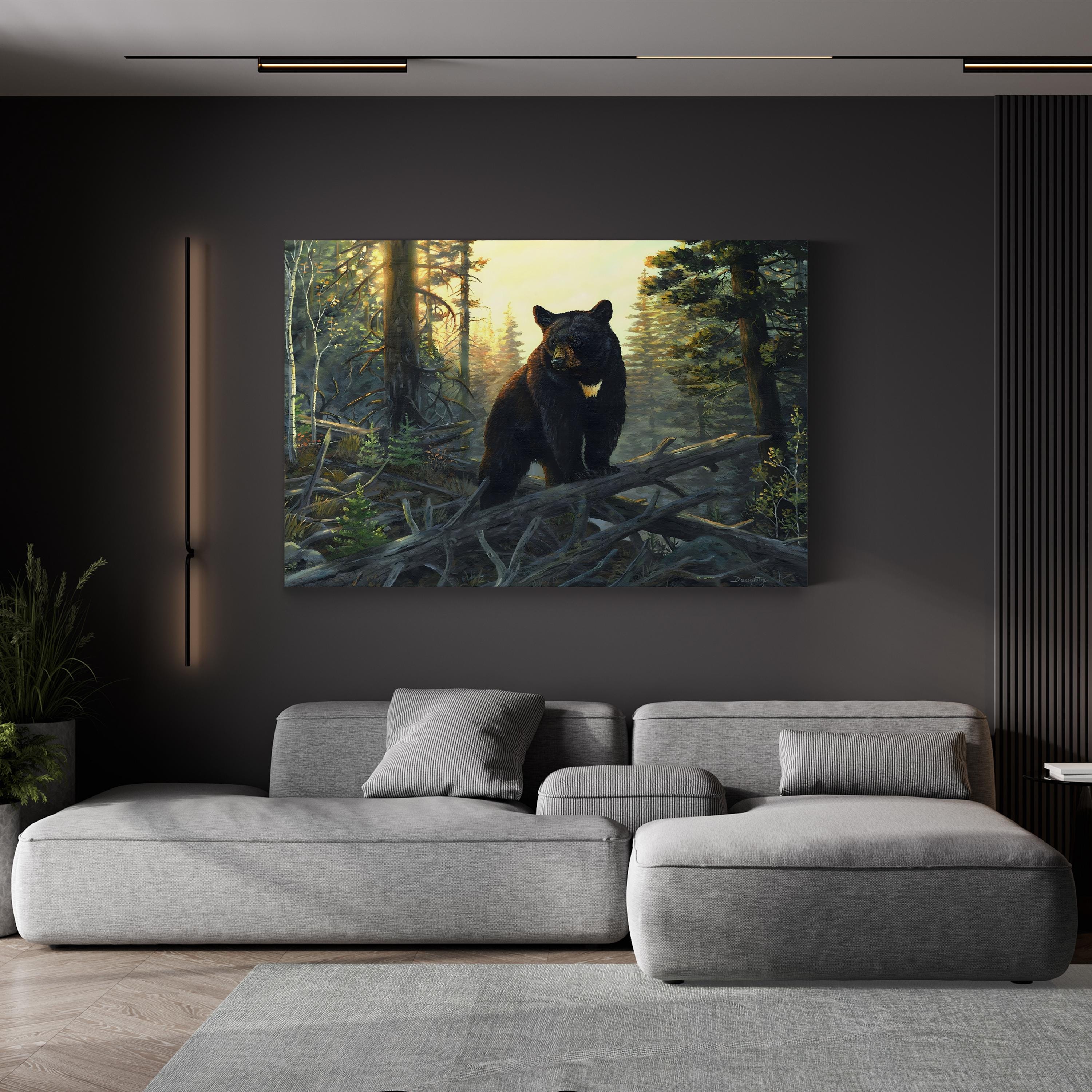 Black Magic Wall Art by Terry Doughty