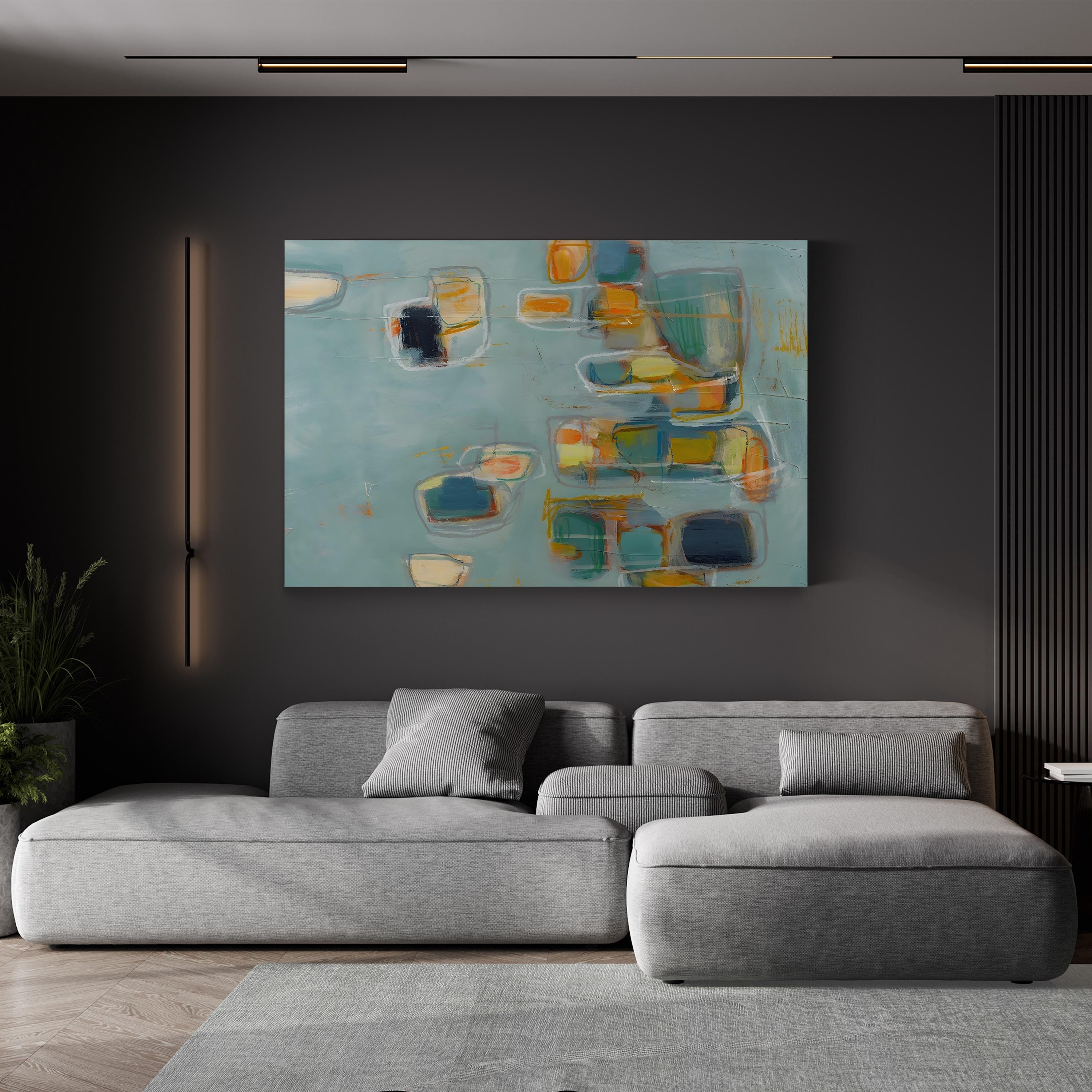 Block Party II Wall Art by Brenna Harvey